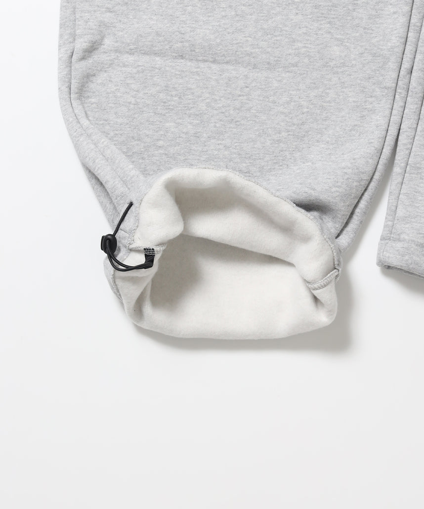 WIDE CURVE SWEAT PANTS / スウェットパンツ ワイドシルエット ルーズ ユニセックス グレー