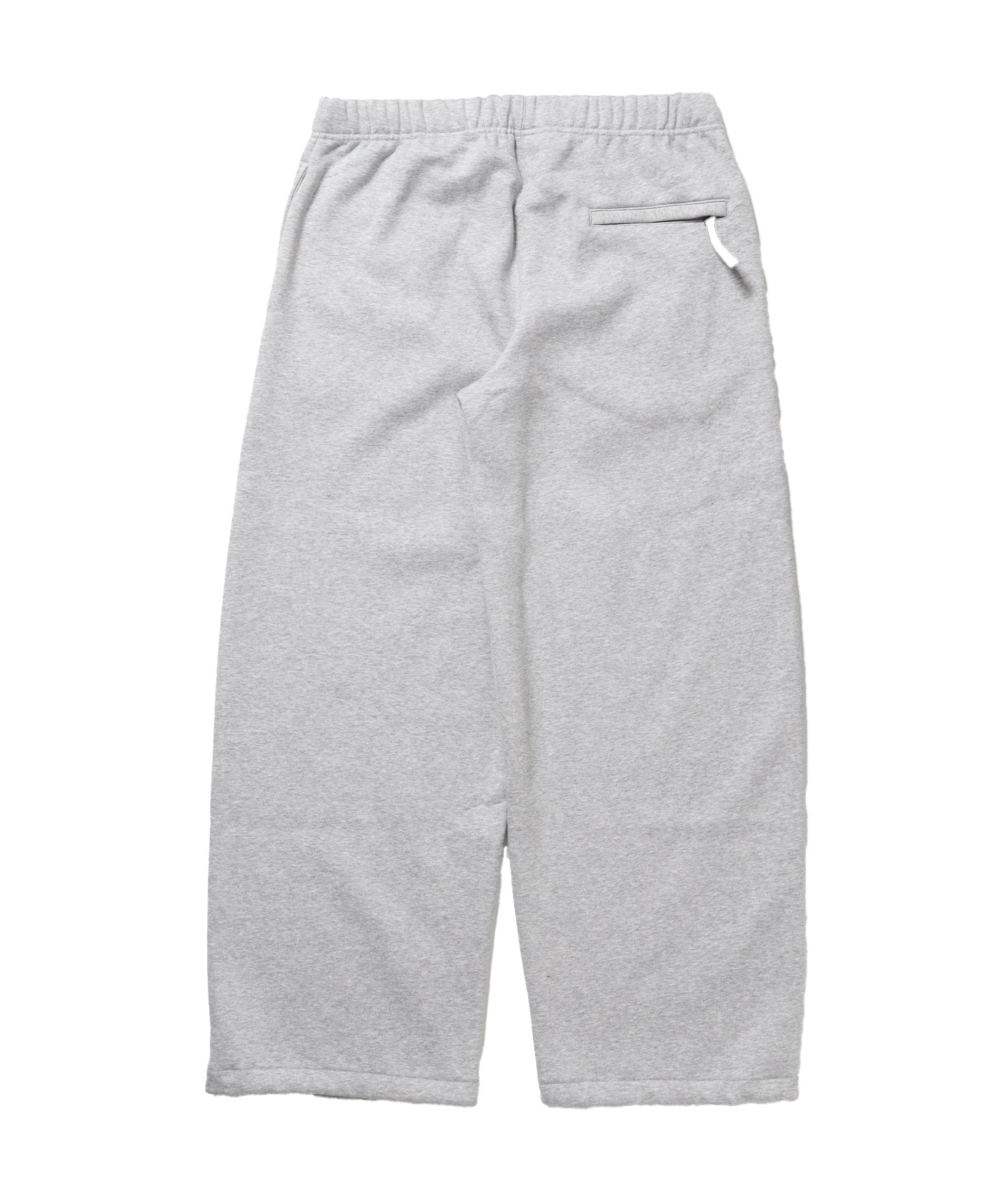 WIDE CURVE SWEAT PANTS / スウェットパンツ ワイドシルエット ルーズ ユニセックス グレー