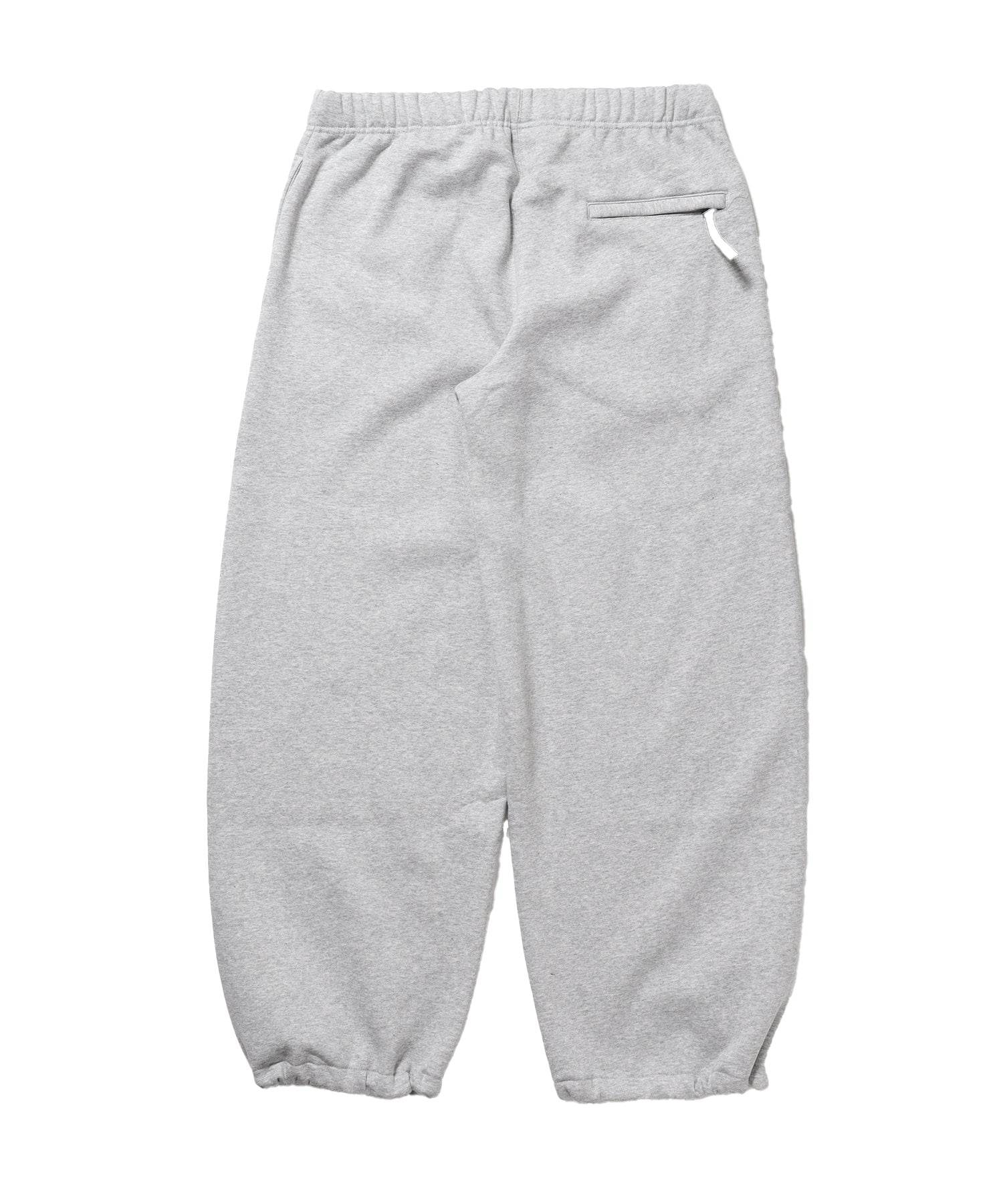 WIDE CURVE SWEAT PANTS / スウェットパンツ ワイドシルエット ルーズ ユニセックス グレー