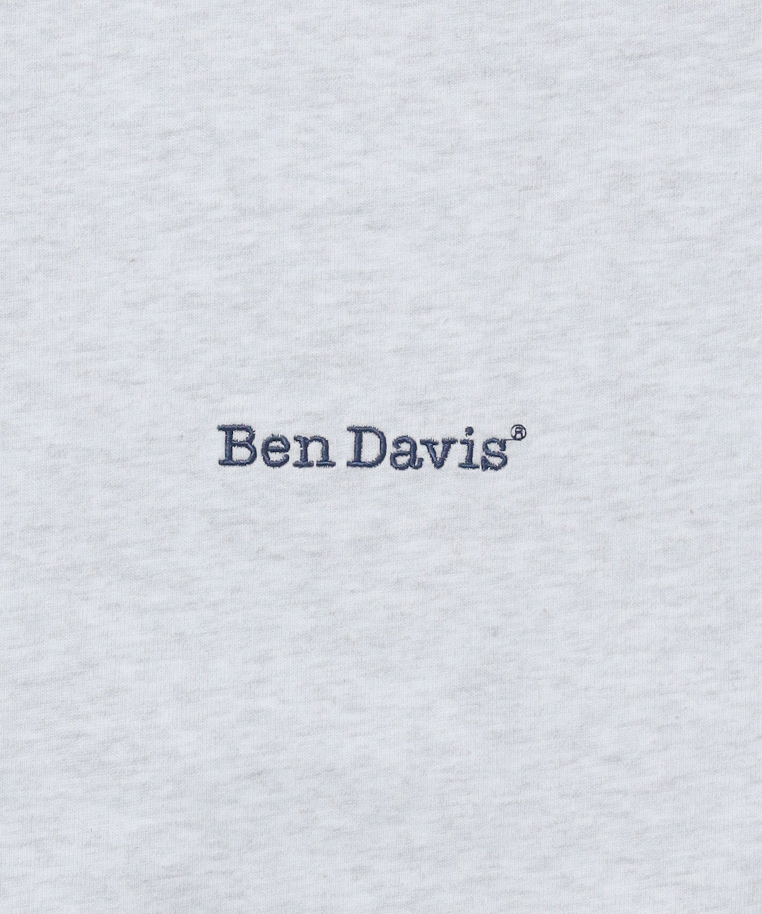 【BEN DAVIS(ベンデイビス)】NAVAL別注 エクストラヘビーオーバーT / 半袖 Tシャツ ワンポイント ブランドロゴ 刺繍 オフホワイト
