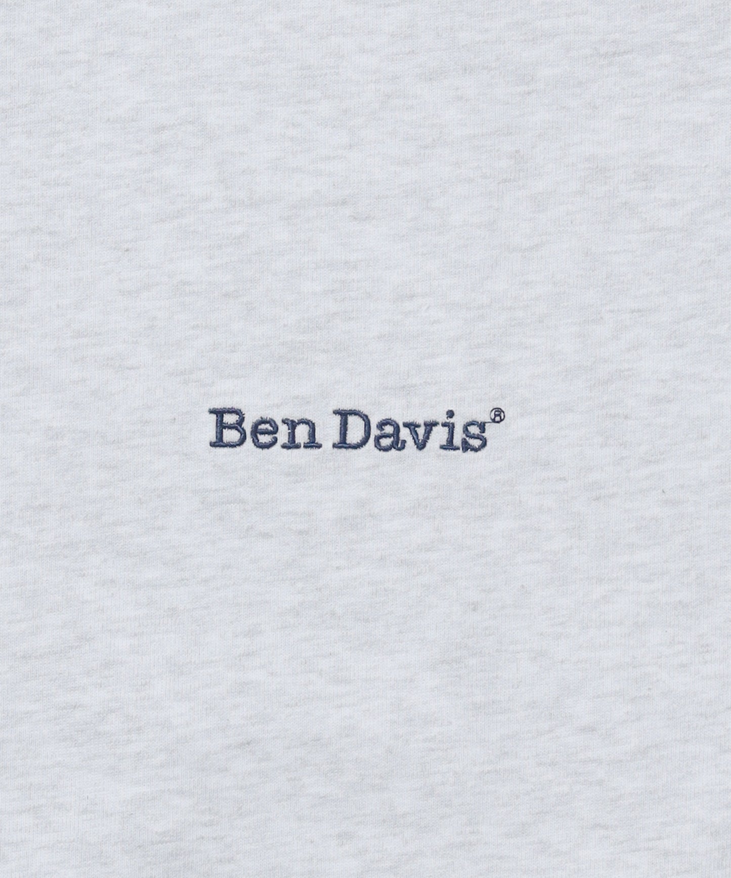 【BEN DAVIS(ベンデイビス)】NAVAL別注 エクストラヘビーオーバーT / 半袖 Tシャツ ワンポイント ブランドロゴ 刺繍 オフホワイト