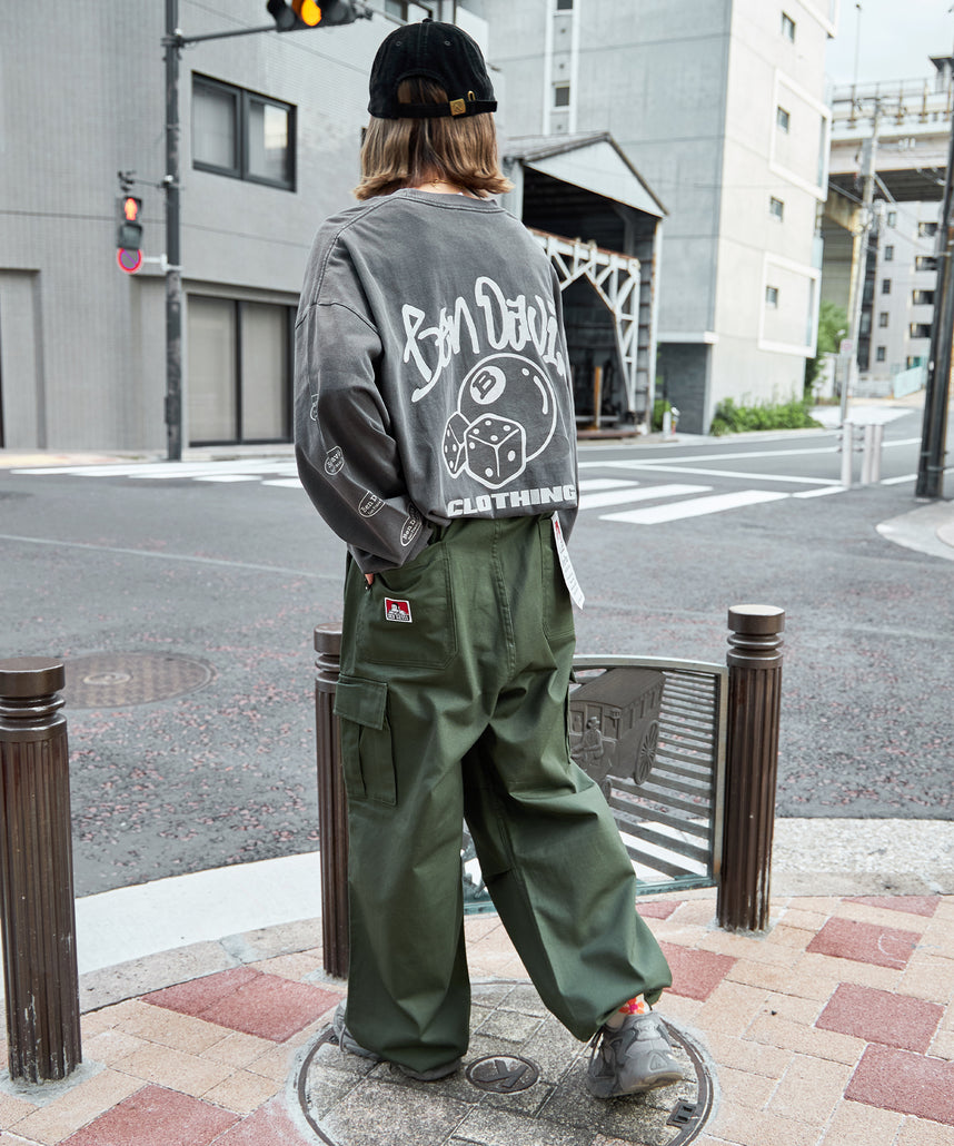 H162 Size:L【その他3(カーキ カーゴポケット付き)】