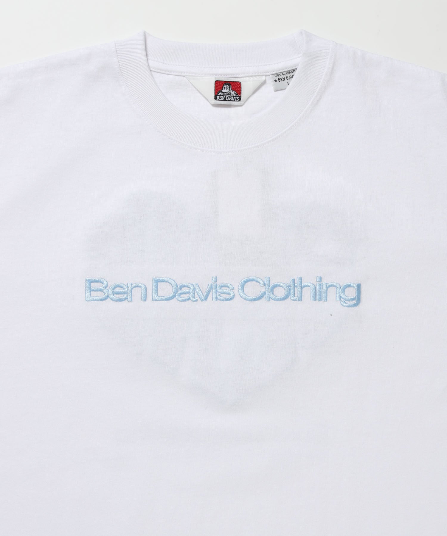 HEART CHENILLE 3 TEE / Tシャツ 半袖 クルーネック 刺繍 ワンポイント ユニセックス オーバーサイズ サガラ ホワイト
