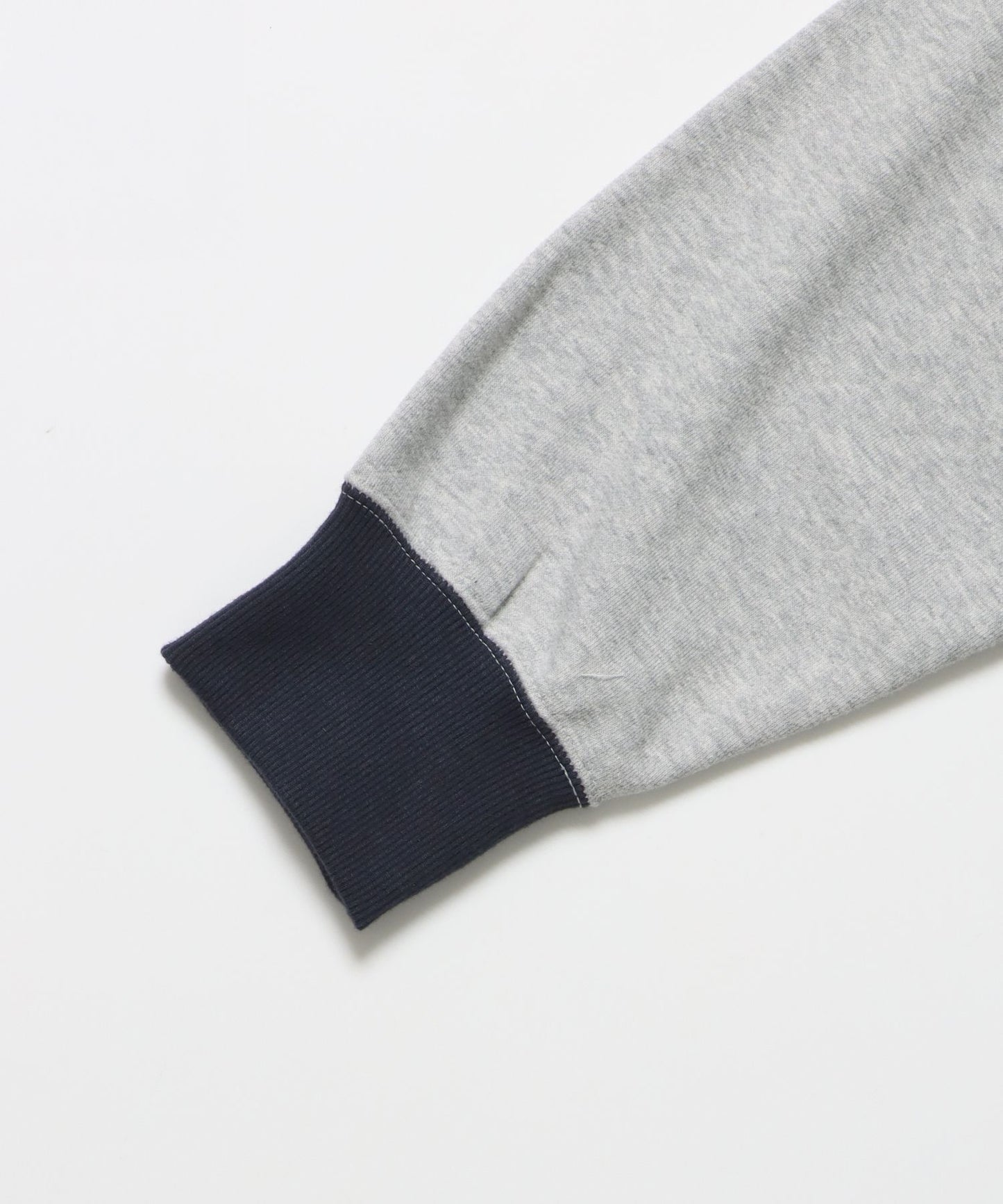 70’S FIT AFTER HOODIE / ビッグシルエット プルオーバー フーディ 裏毛 ワッフル 短丈 グレー