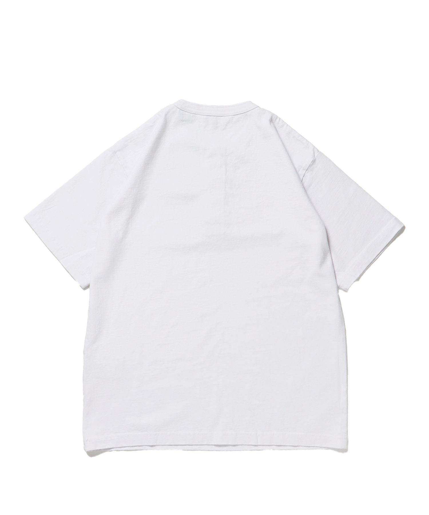 CLASSIC S/S HENLEY / Tシャツ ヘンリーネック 無地 シンプル ユニセックス 加工 ホワイト