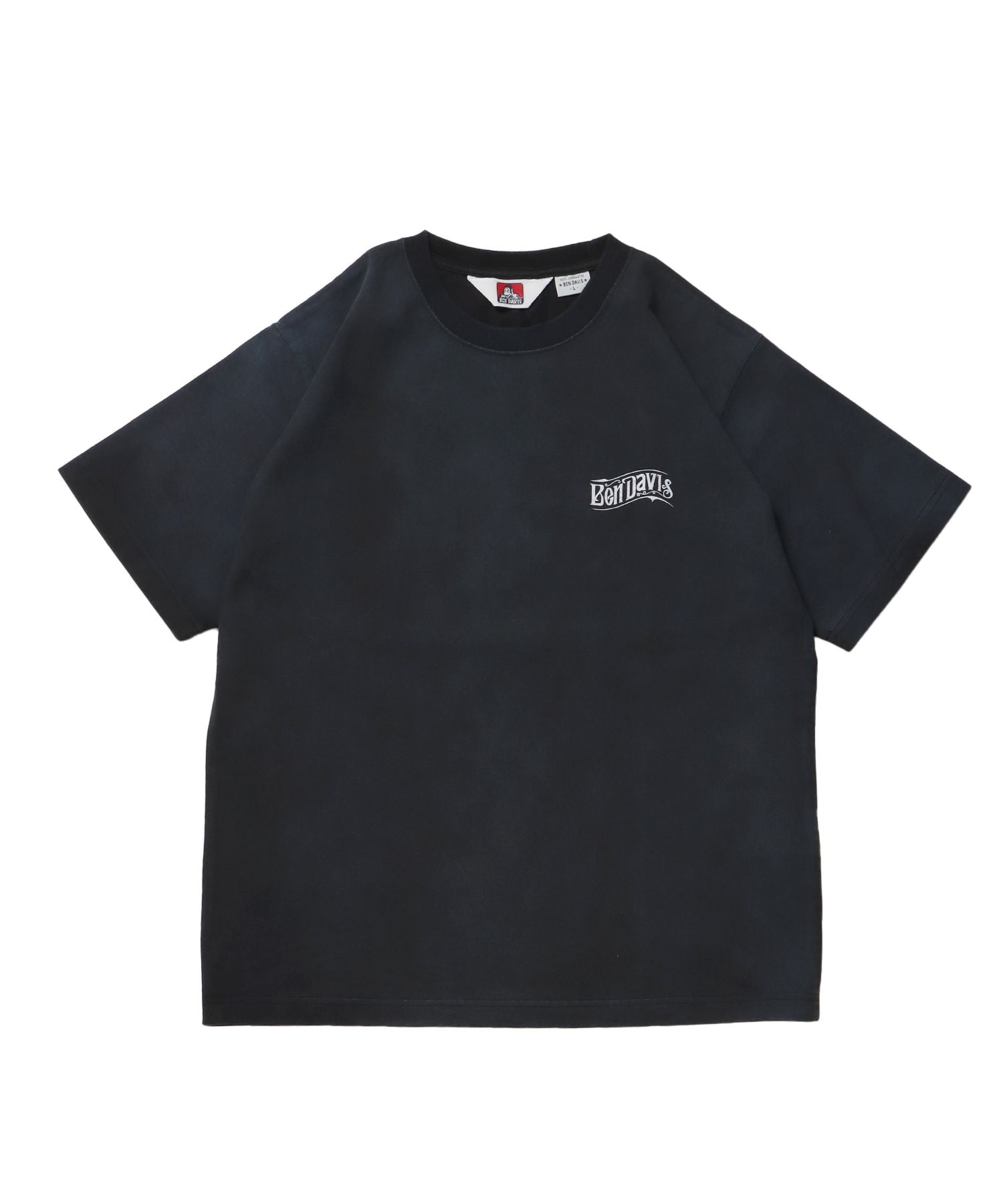 【BEN DAVIS(ベンデイビス)】OLD SIGN VNTG TEE ブラック