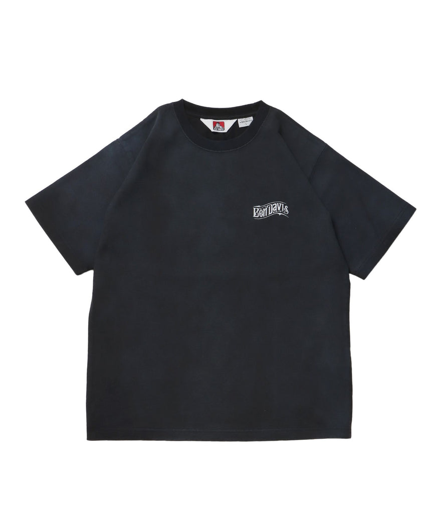【BEN DAVIS(ベンデイビス)】OLD SIGN VNTG TEE ブラック