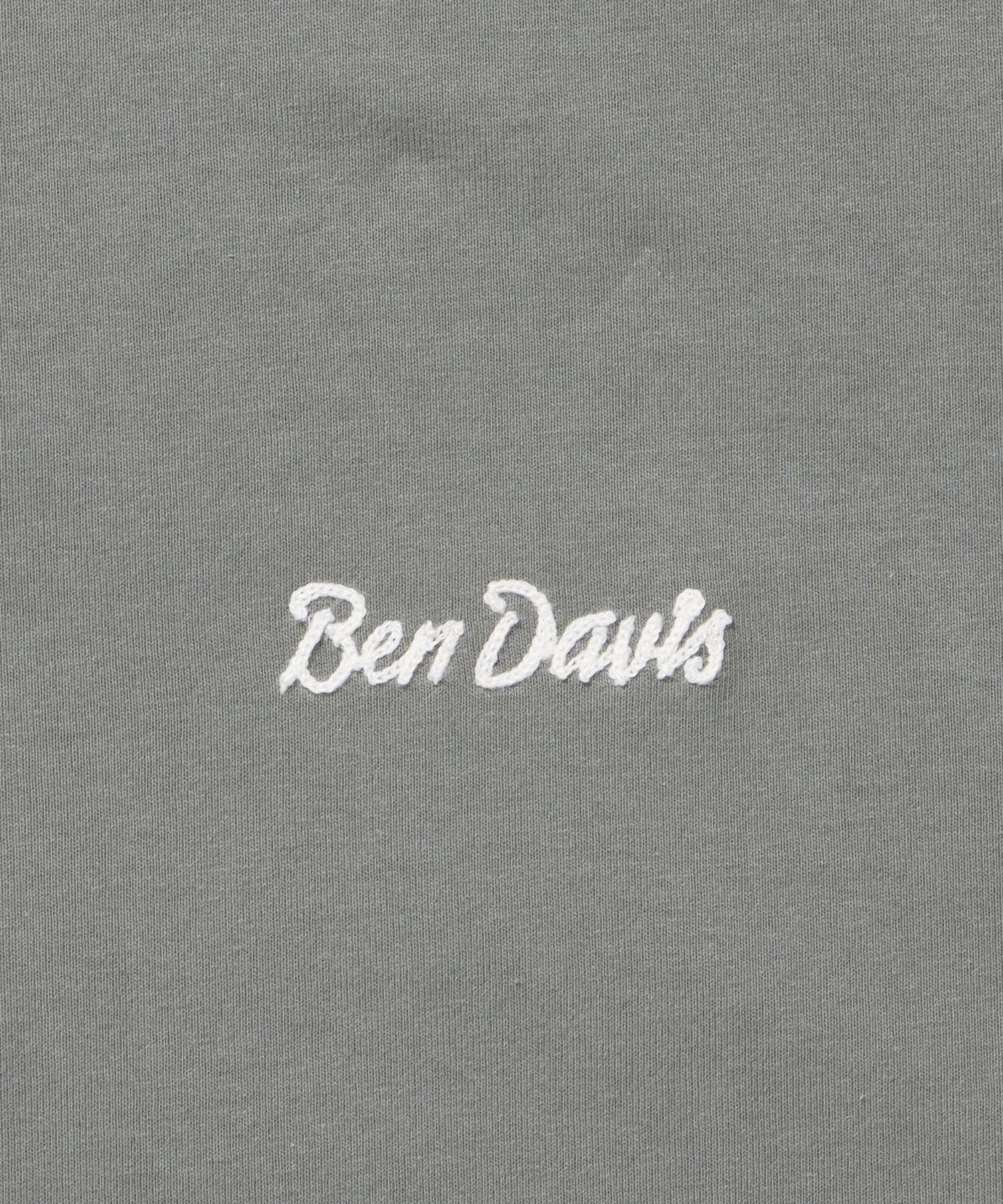 BD LABEL EMB TEE / Tシャツ クルーネック ワンポイント シンプル ユニセックス グリーン