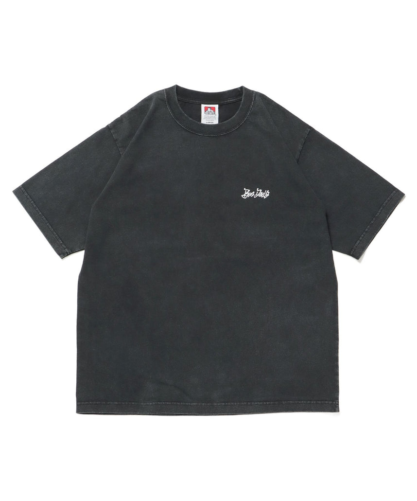 【BEN DAVIS(ベンデイビス)】TAGGING VNTG TEE(UF) ブラック
