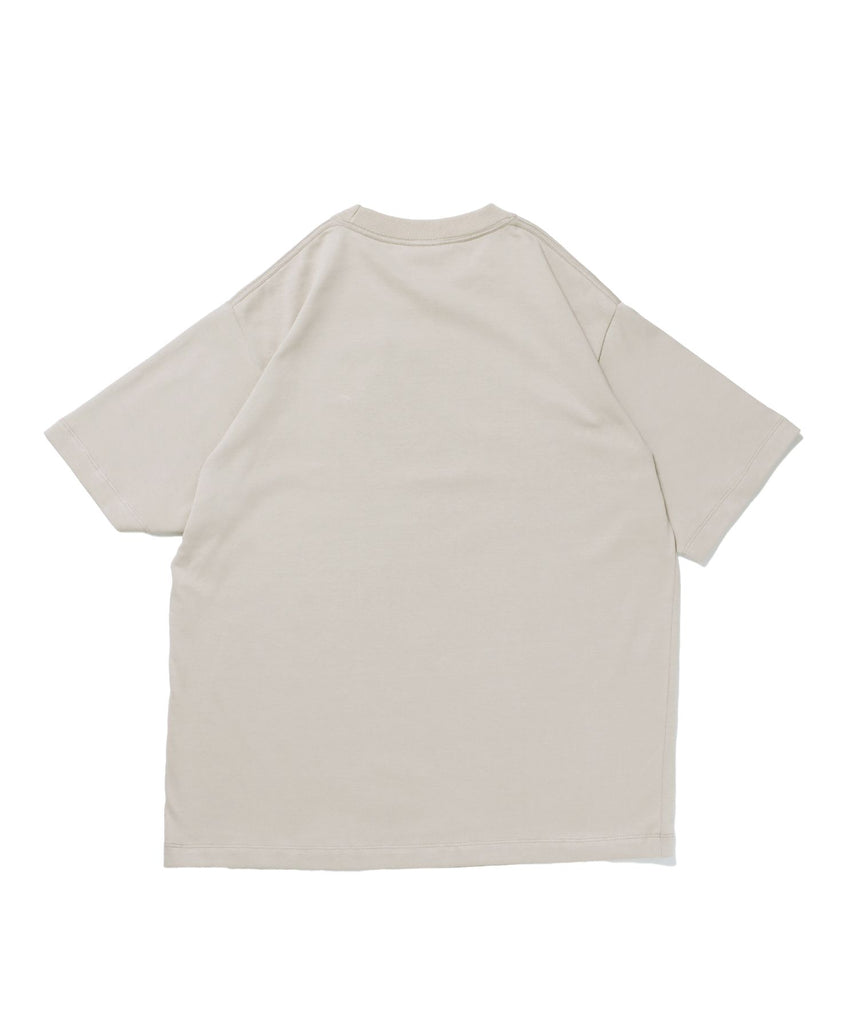 GORILLA EMB COOL TEE / Tシャツ 接触冷感 半袖 クルーネック ワンポイント 刺繍 ワンポイント ベージュ
