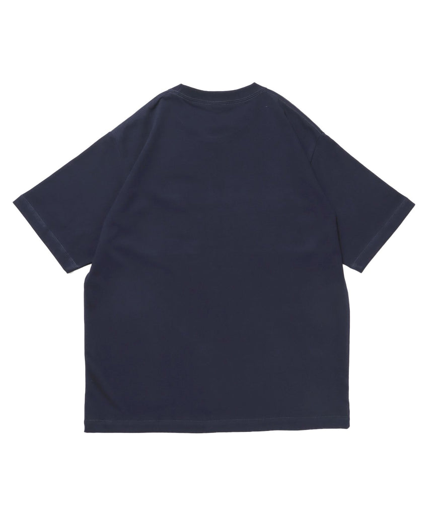 GORILLA EMB COOL TEE / Tシャツ 接触冷感 半袖 クルーネック ワンポイント 刺繍 ワンポイント ネイビー