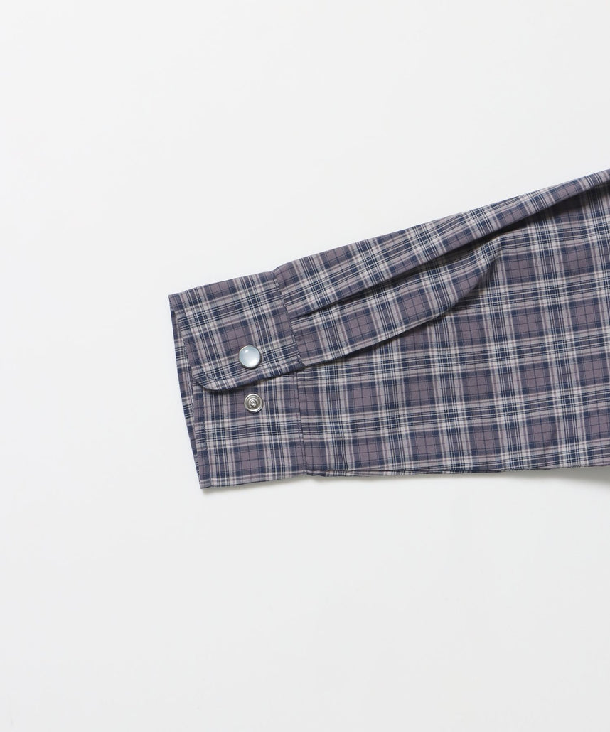 ※WEB限定 / ウエスタン長袖シャツ / sqnz western l/s shirts ネイビー