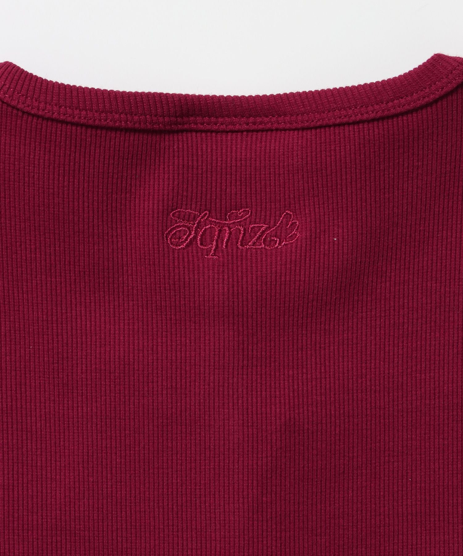 ※WEB限定 / レディースフィットカーディガン / sqnz fit cardigan バーガンディー