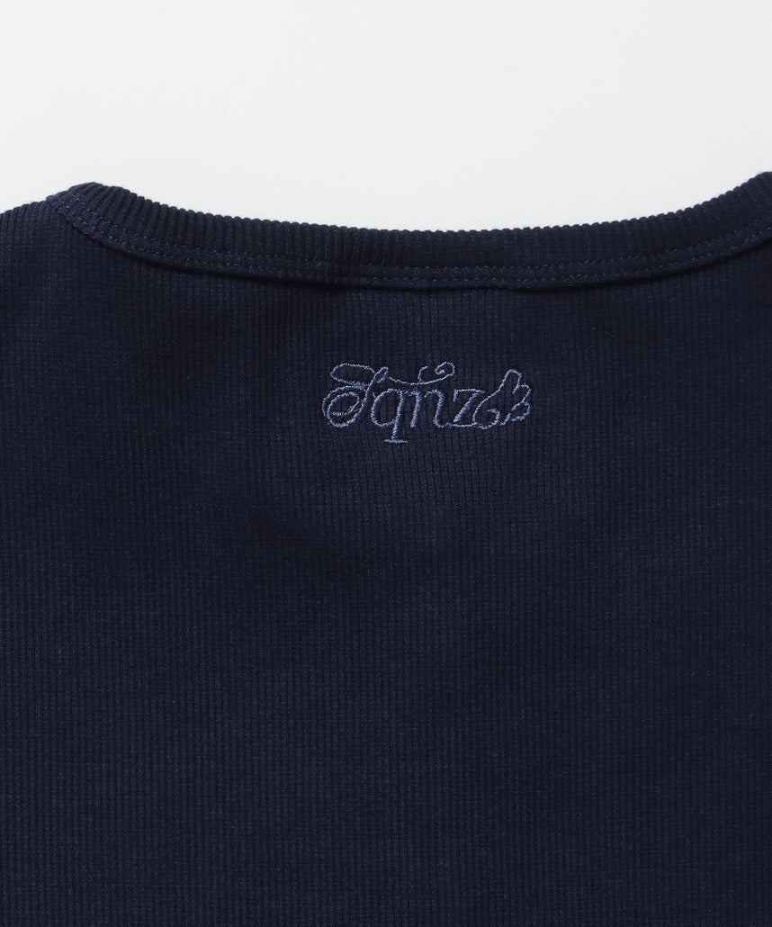 ※WEB限定 / レディースフィットカーディガン / sqnz fit cardigan ネイビー