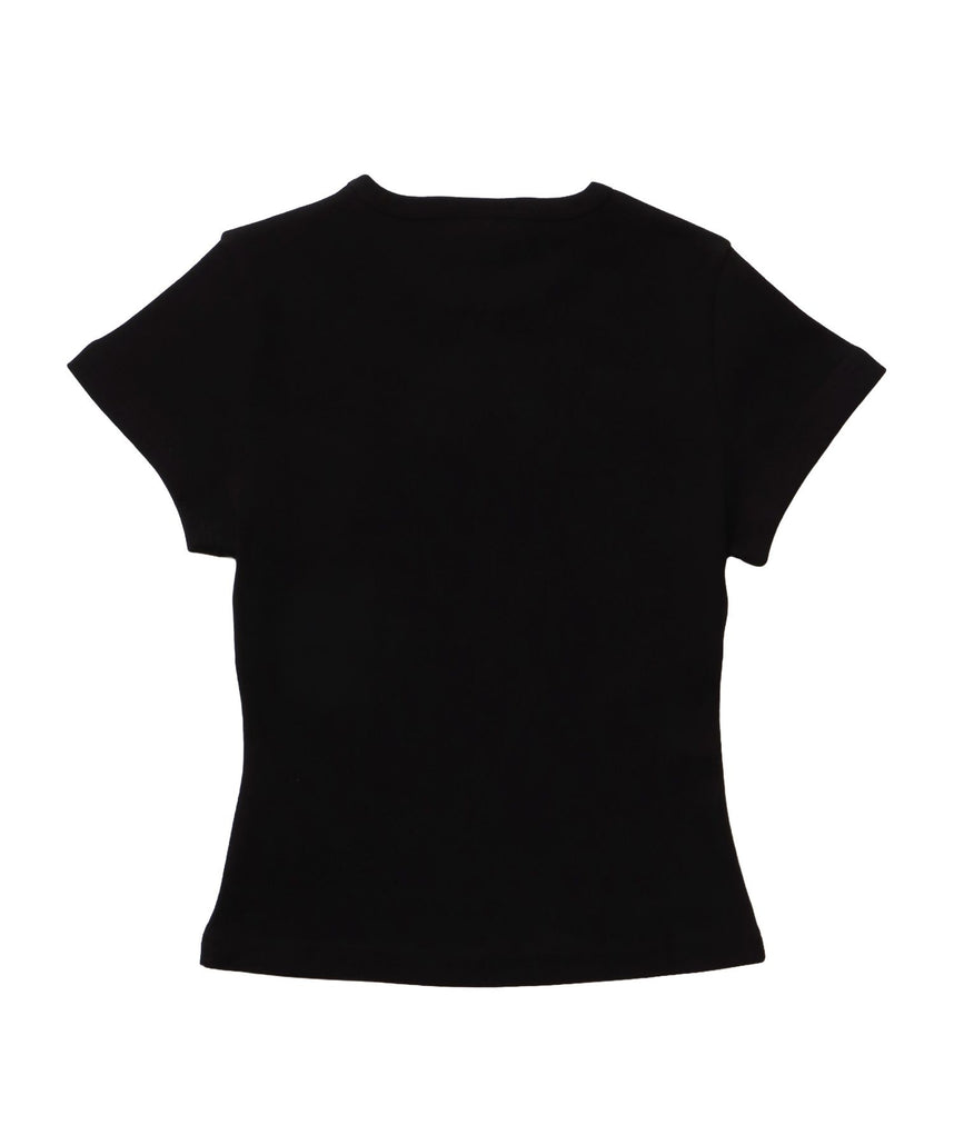 ※WEB限定 / ビックロゴコンパクトT / sqnz message pt compact tee クルーネック ブラック