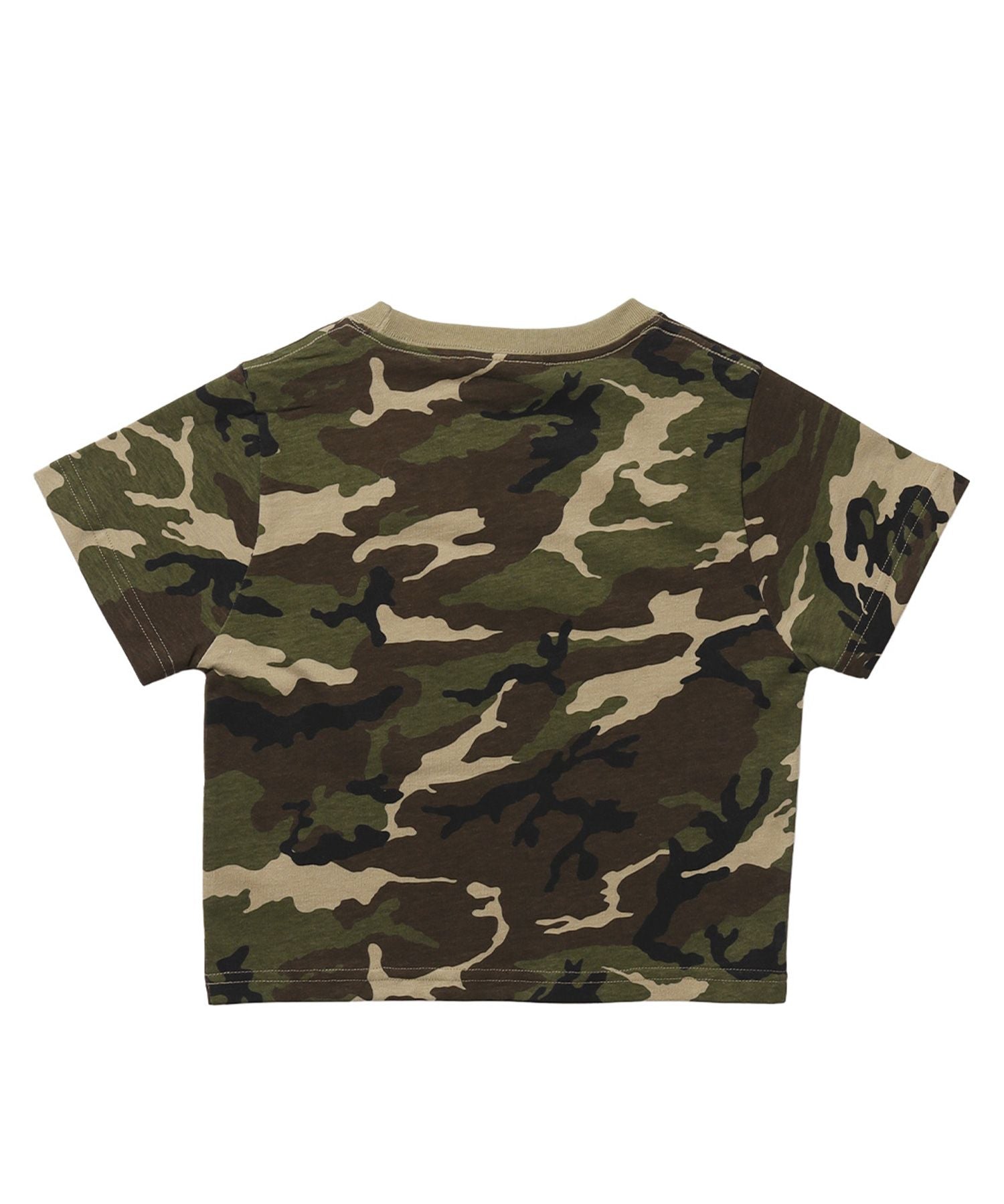 ※WEB限定 / ぼかしロゴ半袖ピチT / sqnz eyelet babe tee 柄80