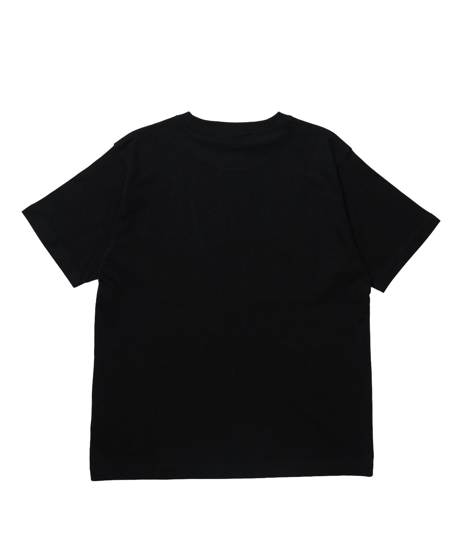 ※WEB限定 / スターロゴ半袖Tシャツ / sqnz star logo checkered applique tee ブラック