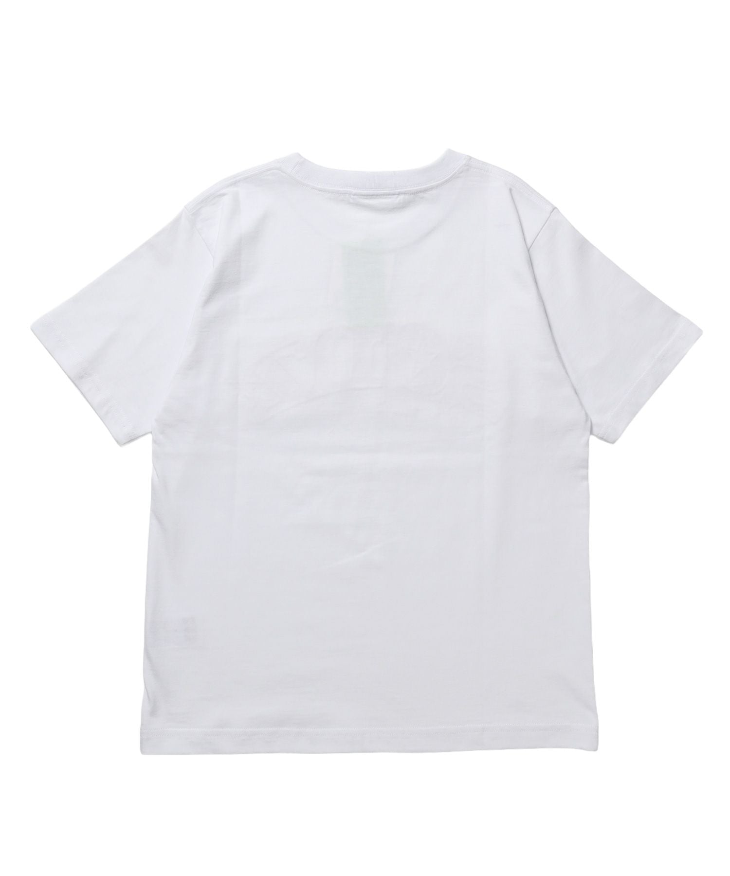 ※WEB限定 / スターロゴ半袖Tシャツ / sqnz star logo checkered applique tee ホワイト