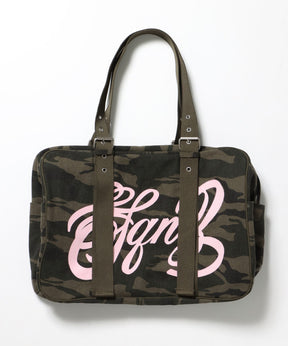 sqnz vintage boston bag / スクール ボストン バック アジャスター 迷彩柄 柄80