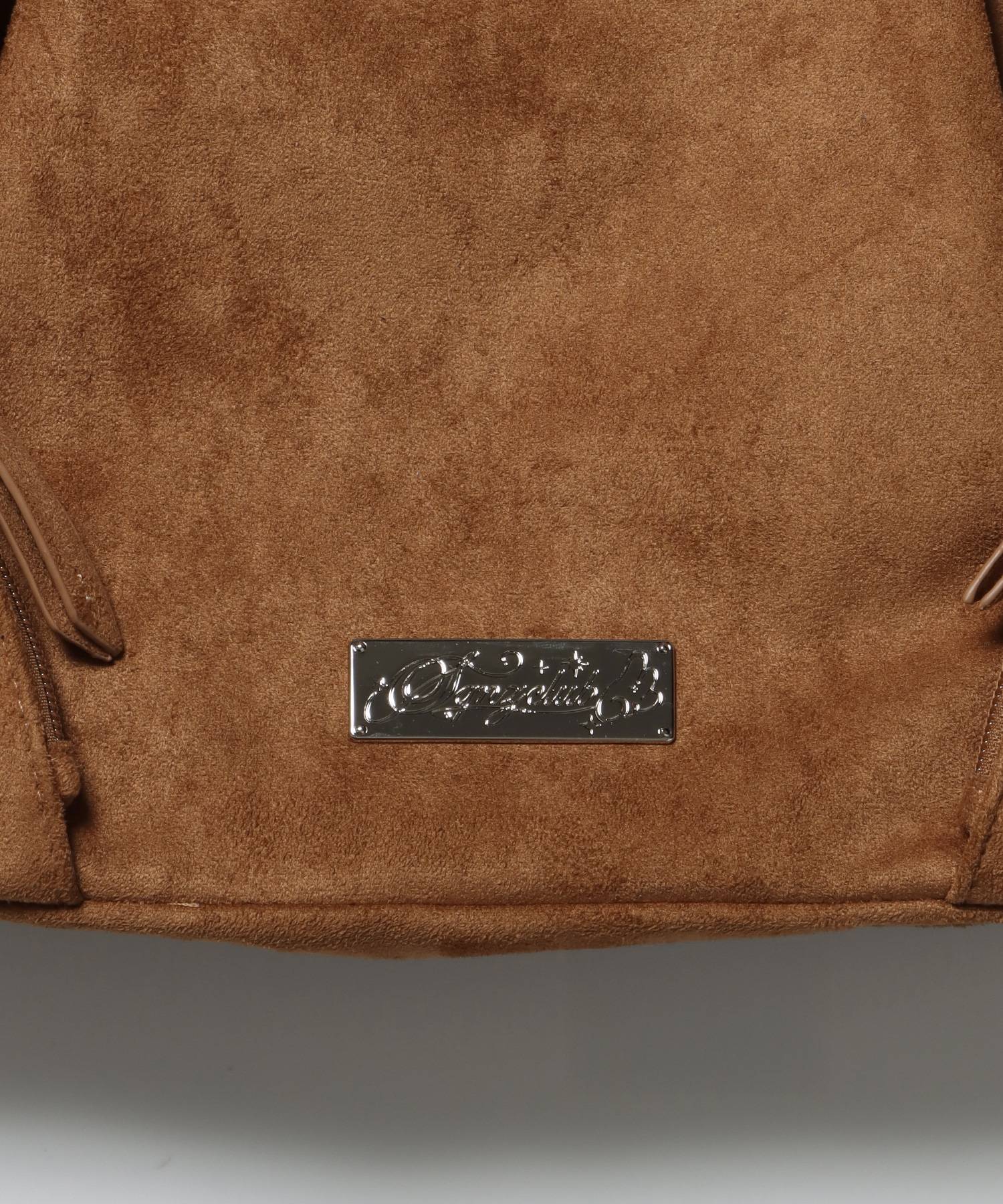 sqnz star eylet bag / フェイクレザー フェイクスウェード バック アジャスター ハンドバック ハトメ