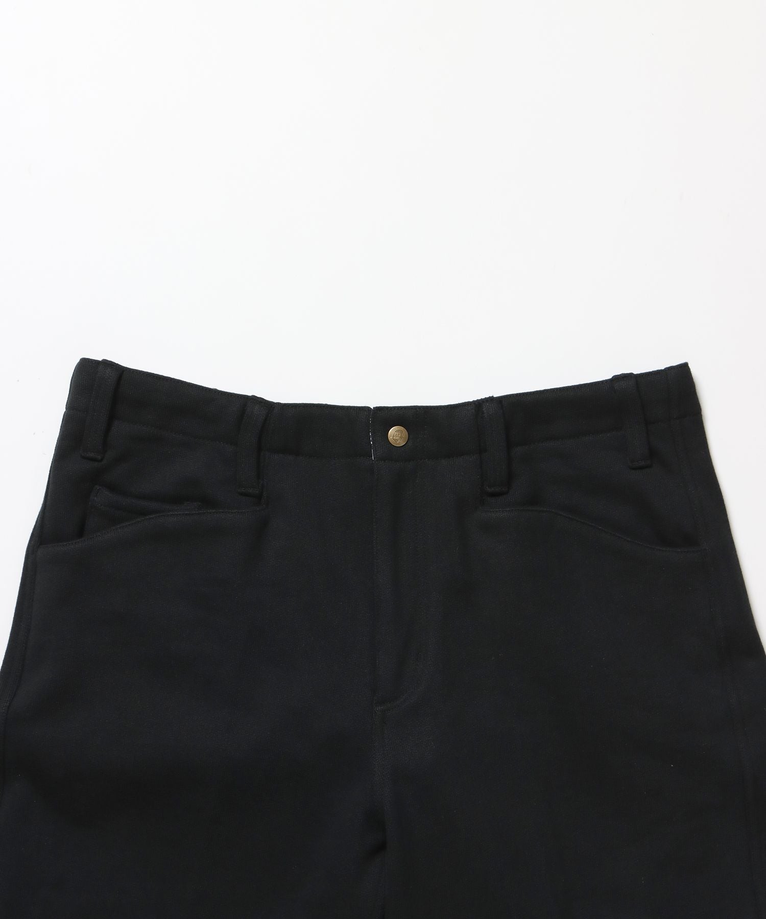 90TH H.SWEAT EXTRA WIDE PANTS / エクストラワイド スウェット パンツ ヘビーウエイト 裏毛 ドローストリング ≪セットアップ対応≫ ブラック