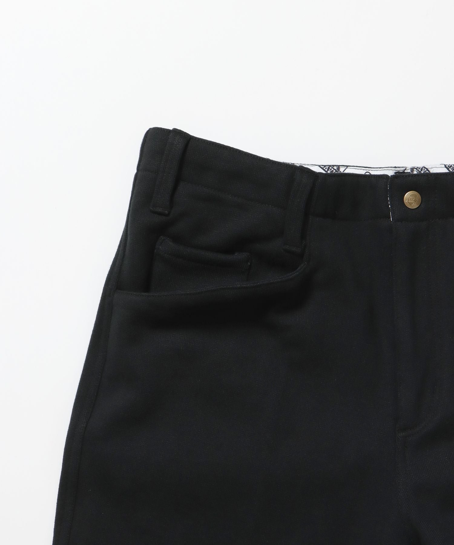 90TH H.SWEAT EXTRA WIDE PANTS / エクストラワイド スウェット パンツ ヘビーウエイト 裏毛 ドローストリング ≪セットアップ対応≫ ブラック