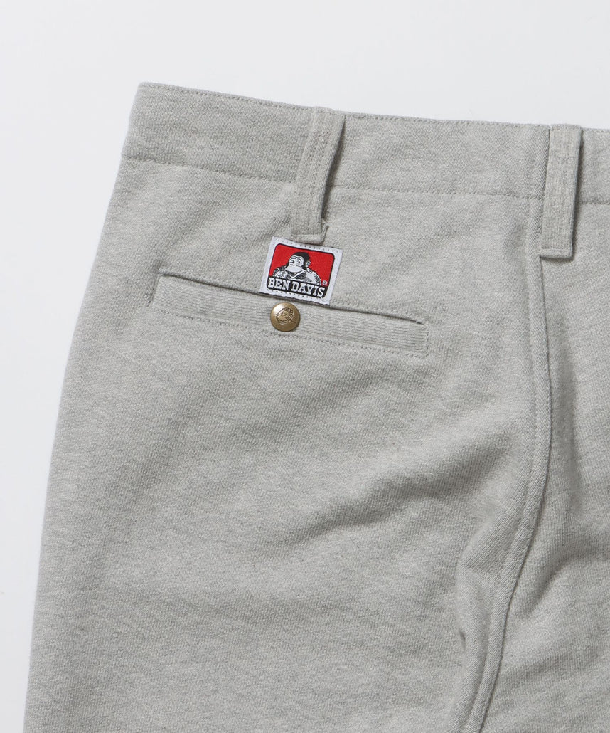 90TH H.SWEAT EXTRA WIDE PANTS / エクストラワイド スウェット パンツ ヘビーウエイト 裏毛 ドローストリング ≪セットアップ対応≫ グレー