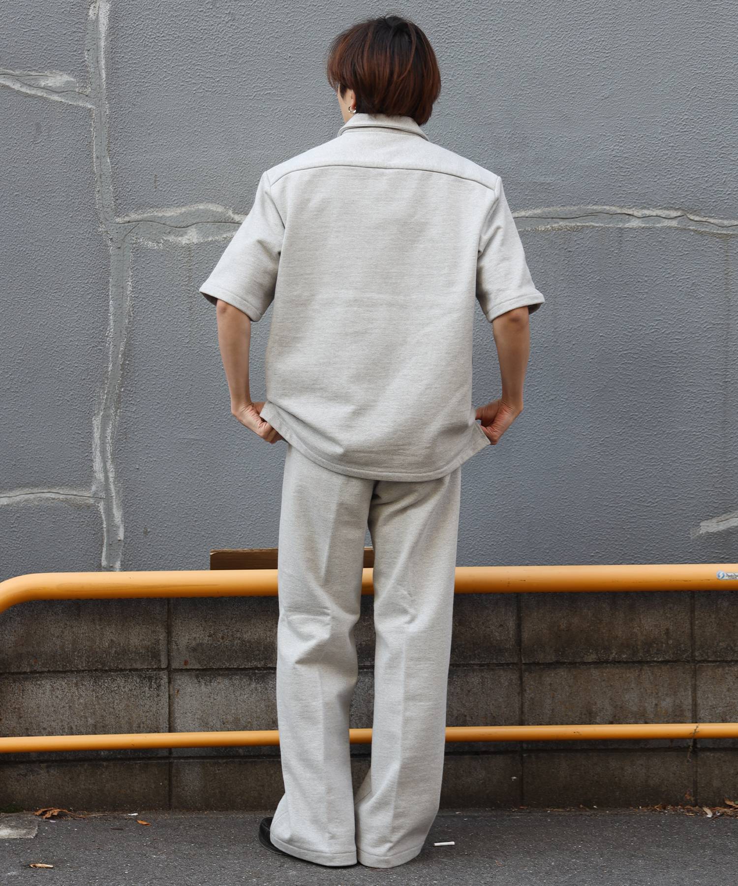 モデル:178cm グレー Lサイズ