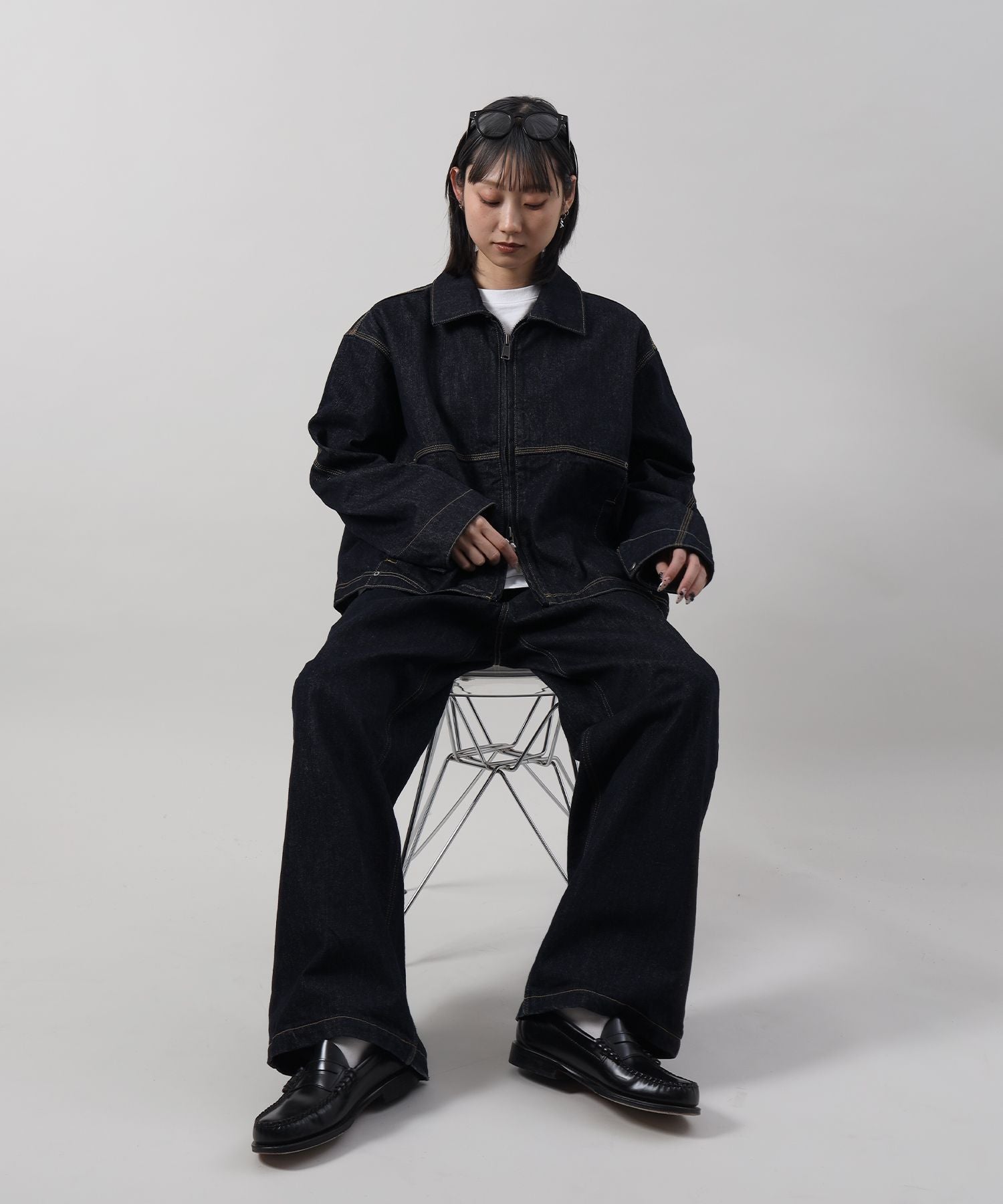 モデル:H163Size:S ネイビー