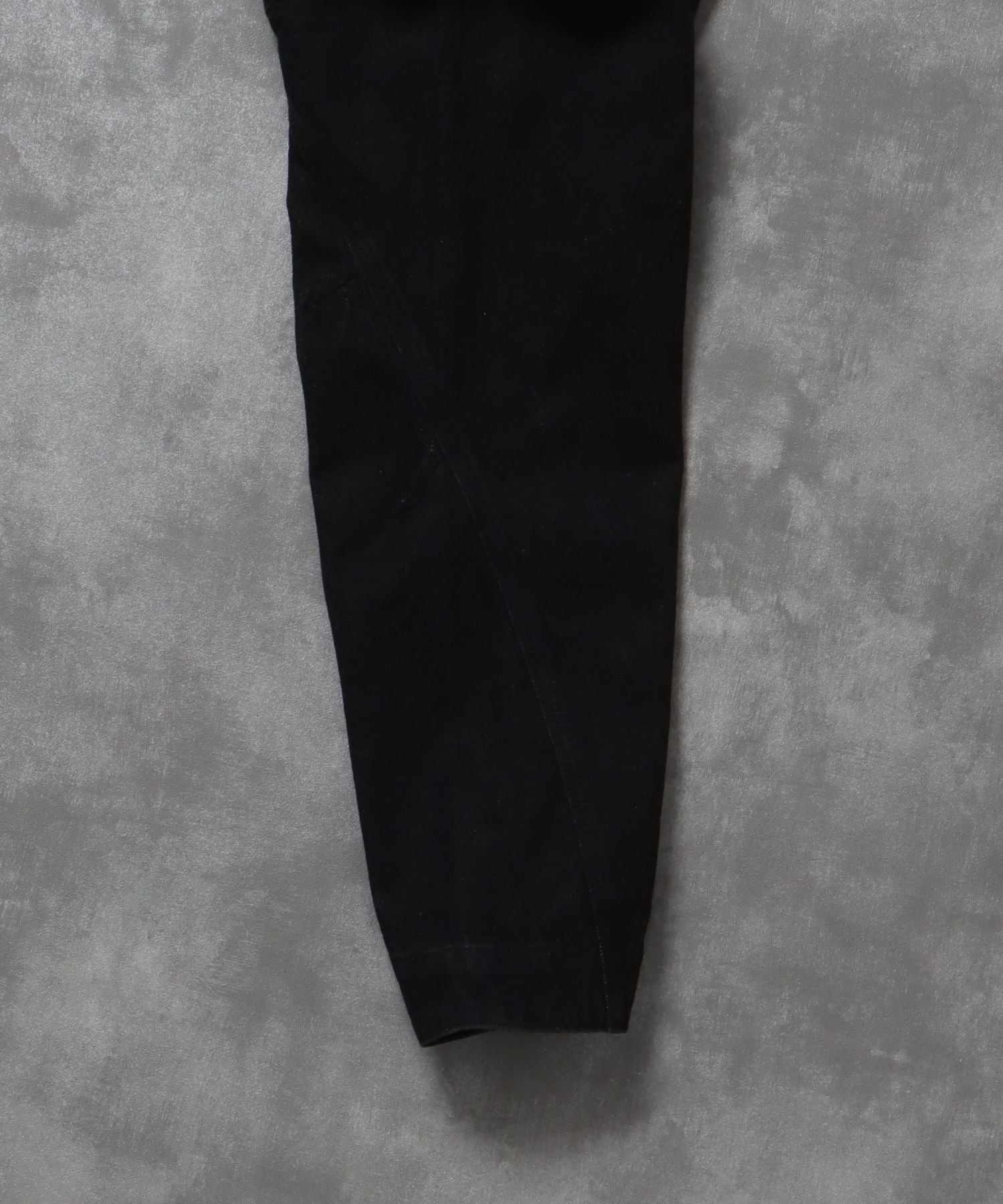 袖切り替えデニムJK / ジャケット デニム ジップ リベット ライトアウター 刺繍【セットアップ対応】 ブラック