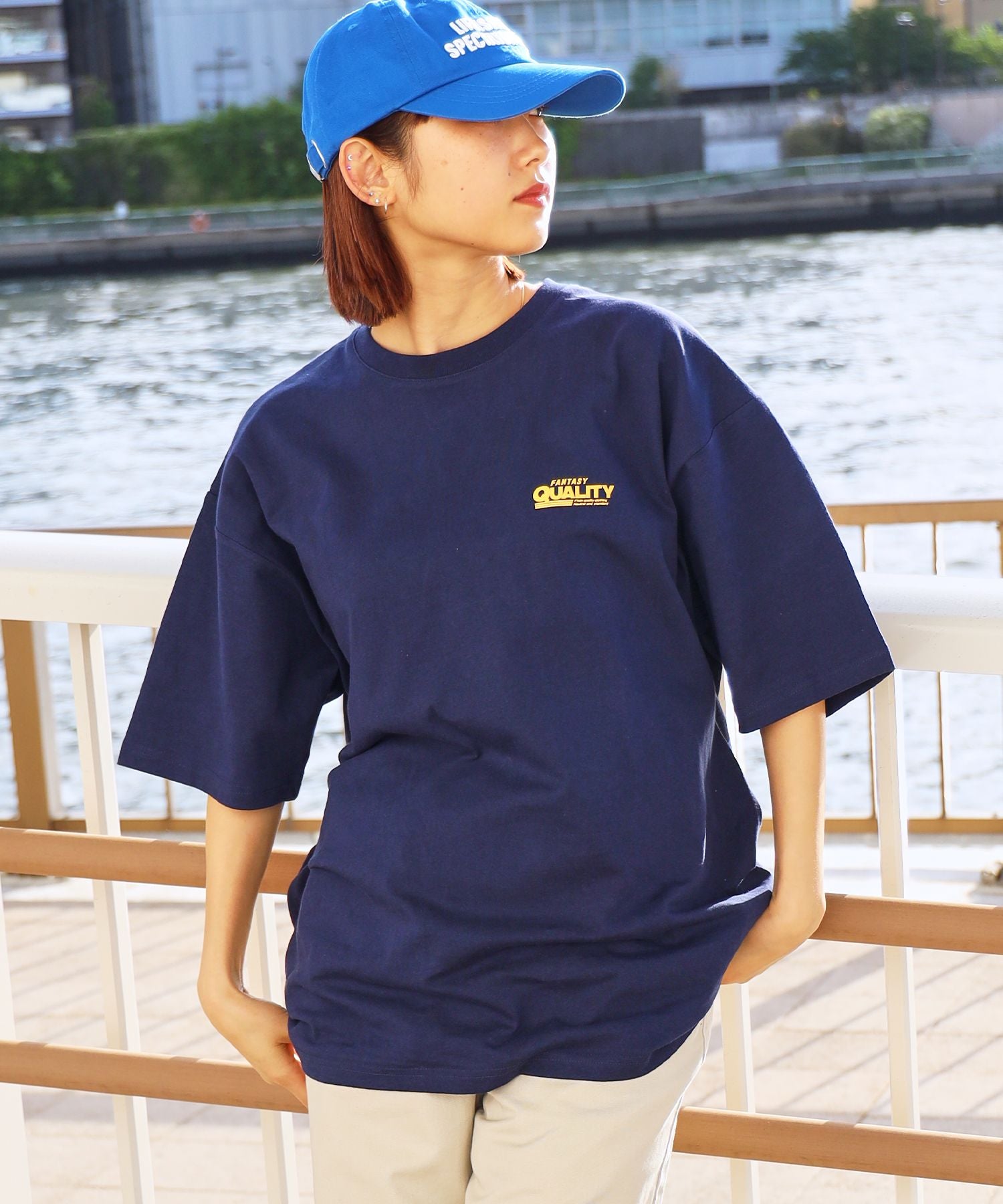 モデル:H163 Size:L ネイビー