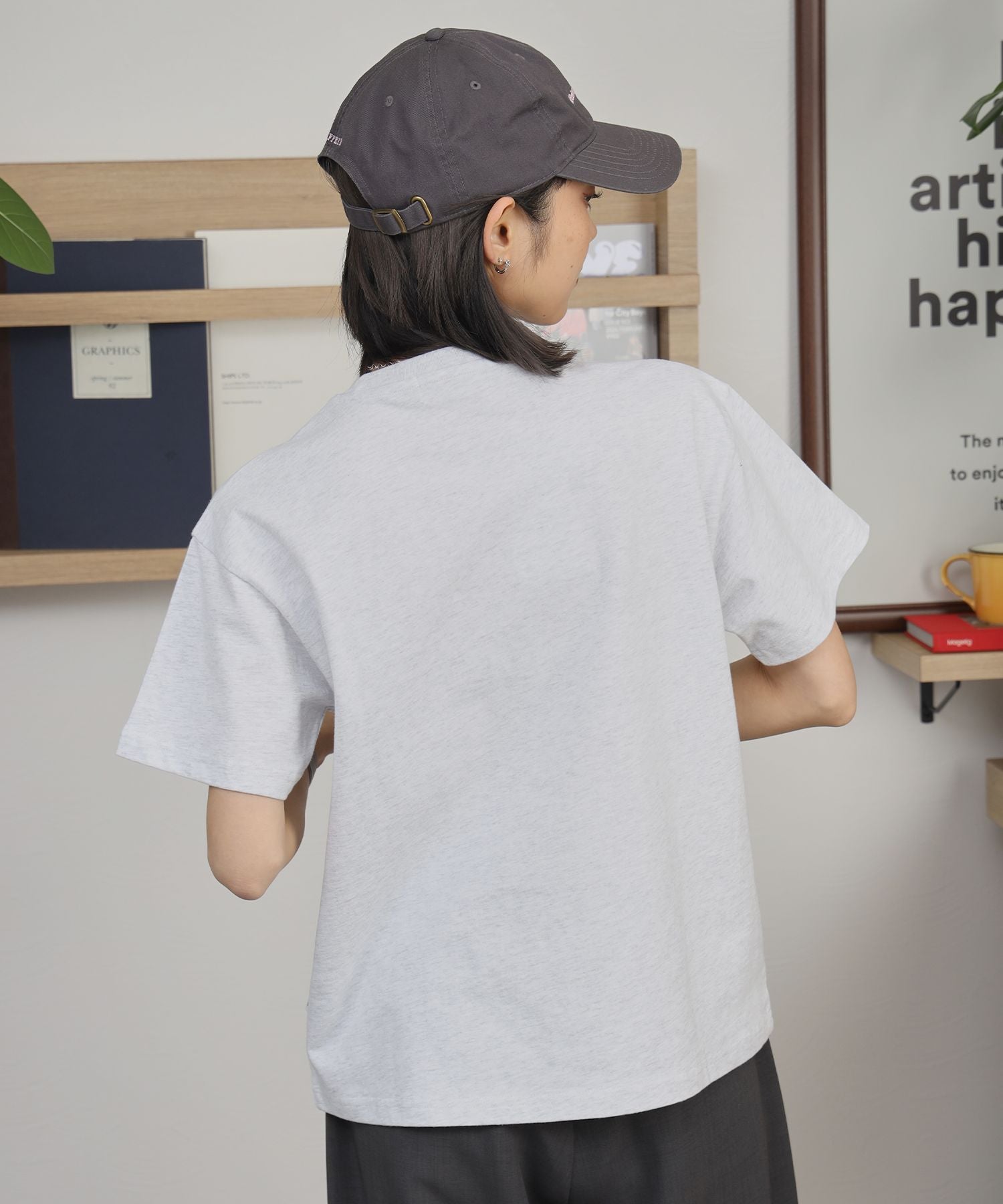モデル:H163 Size:S アッシュグレー