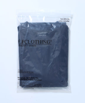 ヴィンテージパックTシャツ/ パックT 2枚 綿100% Tシャツ クルーネック 半袖 無地 シンプル ネイビー
