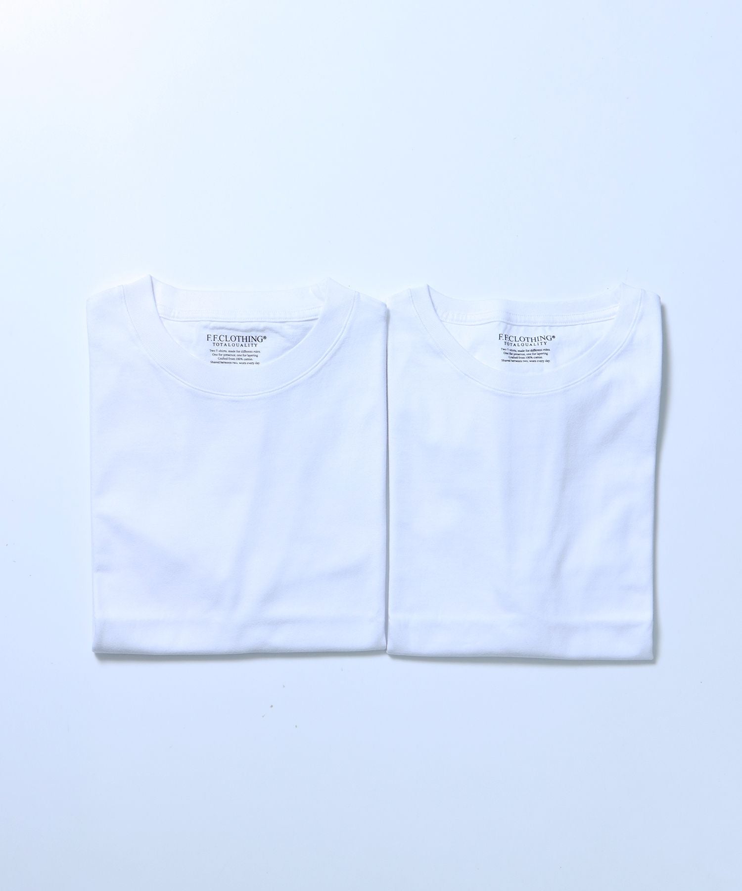 ヴィンテージパックTシャツ/ パックT 2枚 綿100% Tシャツ クルーネック 半袖 無地 シンプル ホワイト