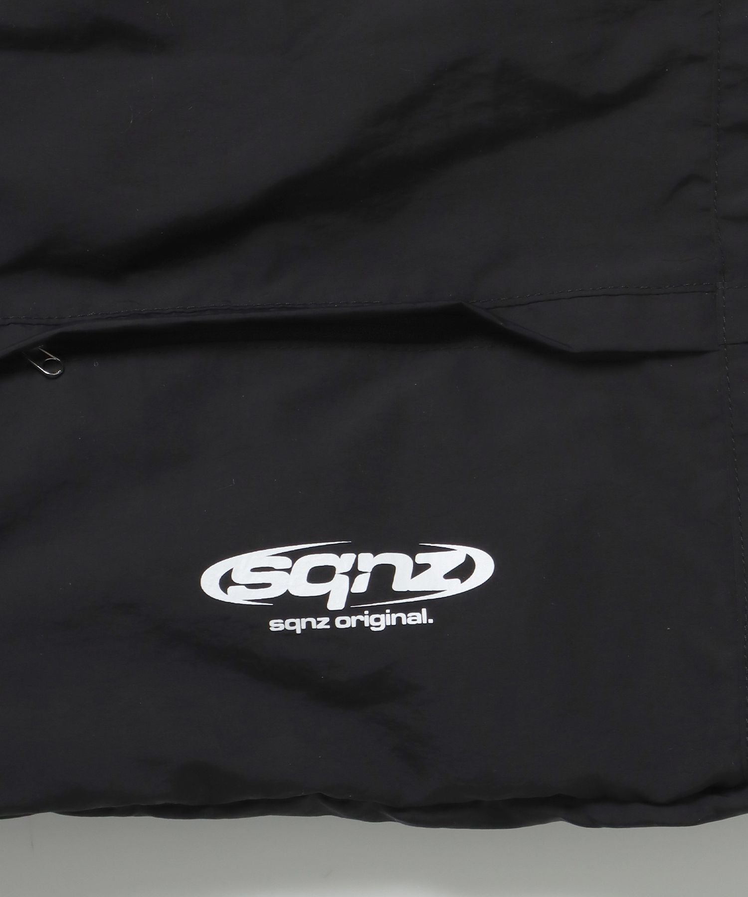 ≪予約商品≫sqnz 2way knapsack / ユニセックス ナップサック リュック 雑貨 バック 2WAY ドローコード ブラック