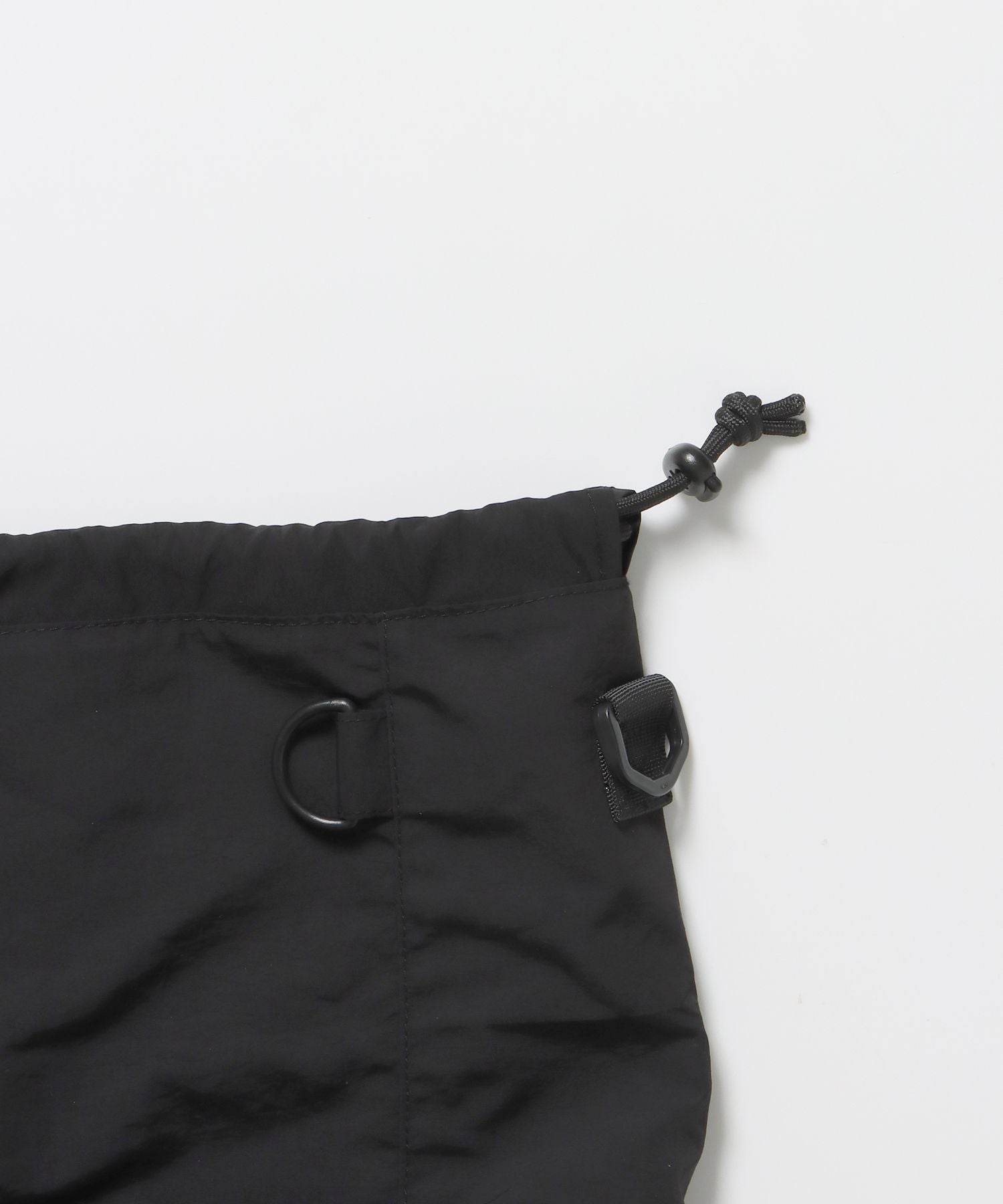 ≪予約商品≫sqnz 2way knapsack / ユニセックス ナップサック リュック 雑貨 バック 2WAY ドローコード ブラック