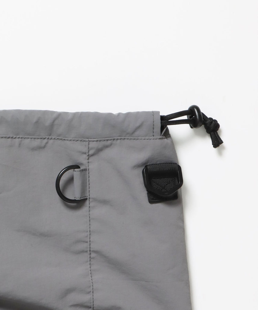 ≪予約商品≫sqnz 2way knapsack / ユニセックス ナップサック リュック 雑貨 バック 2WAY ドローコード グレー