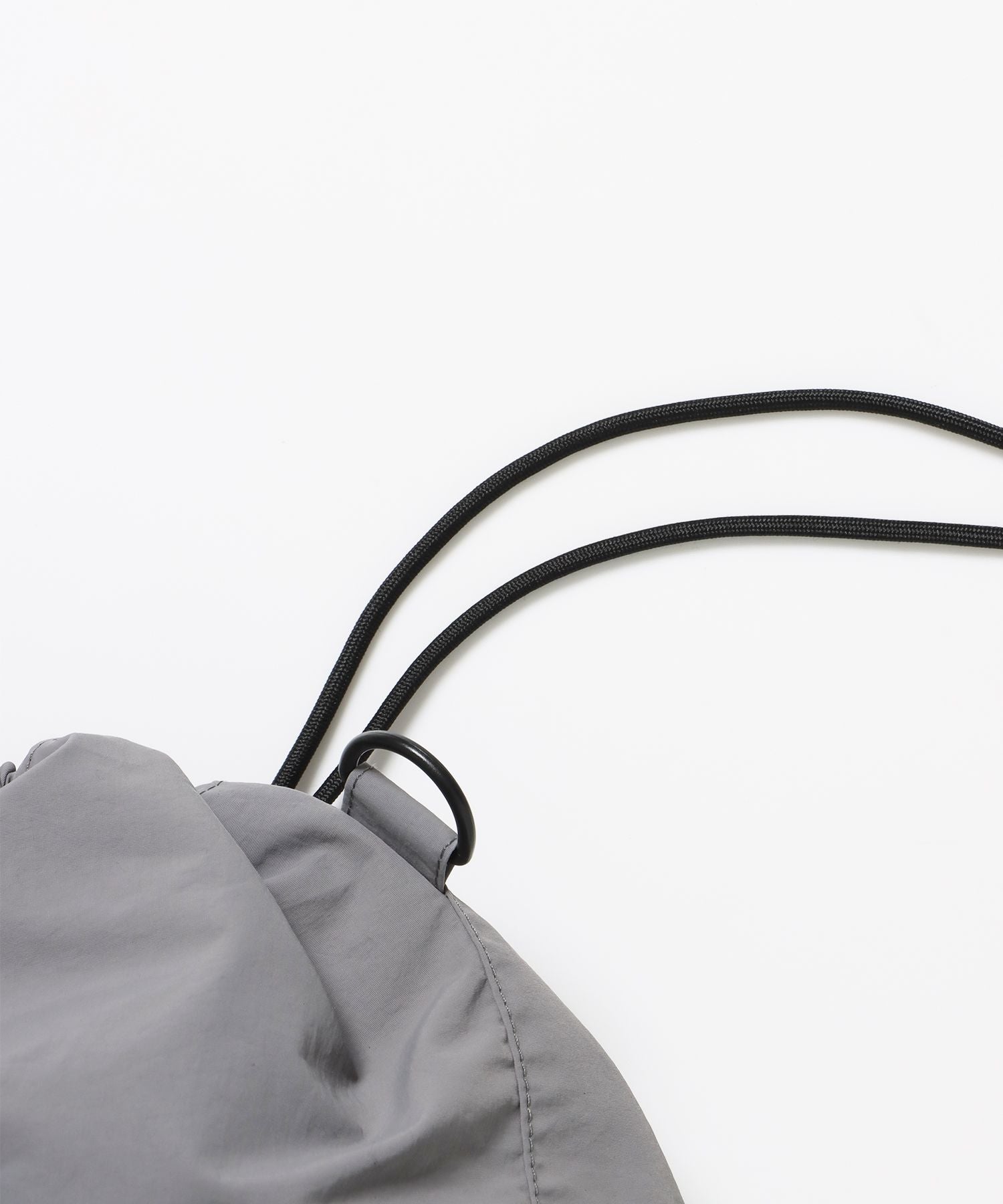 ≪予約商品≫sqnz 2way knapsack / ユニセックス ナップサック リュック 雑貨 バック 2WAY ドローコード グレー