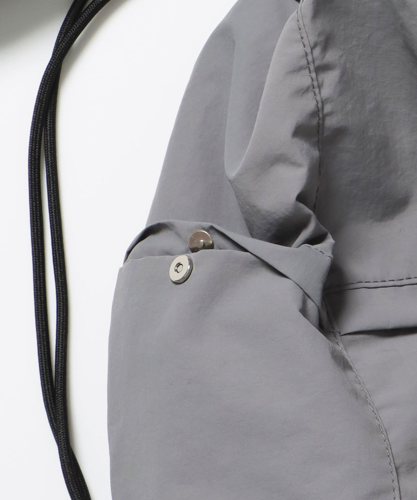 ≪予約商品≫sqnz 2way knapsack / ユニセックス ナップサック リュック 雑貨 バック 2WAY ドローコード グレー