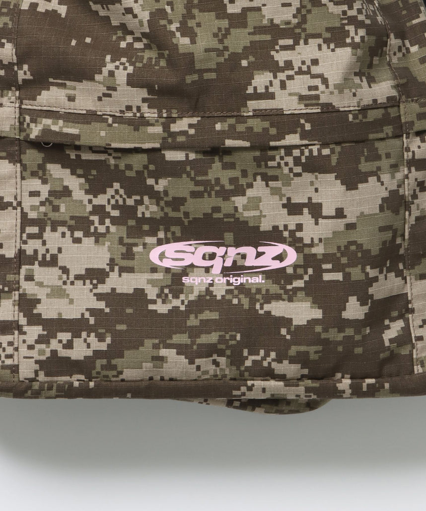 ≪予約商品≫sqnz 2way knapsack / ユニセックス ナップサック リュック 雑貨 バック 2WAY ドローコード 柄80