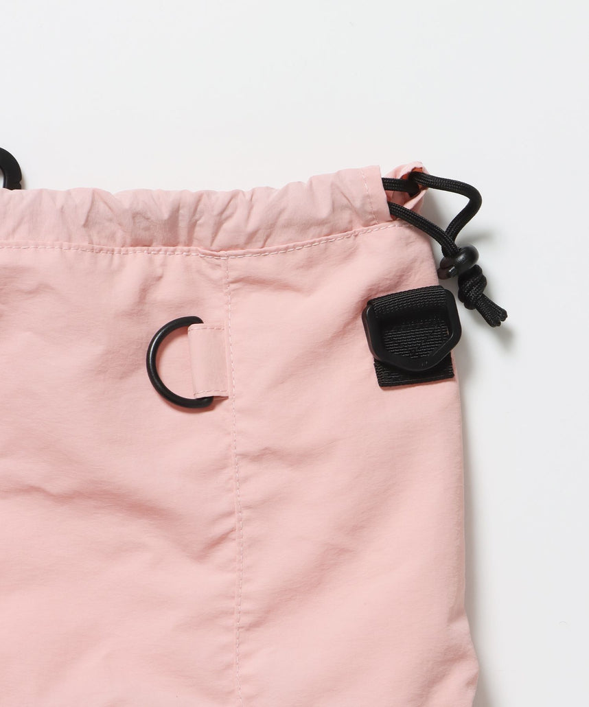 ≪予約商品≫sqnz 2way knapsack / ユニセックス ナップサック リュック 雑貨 バック 2WAY ドローコード ライトピンク