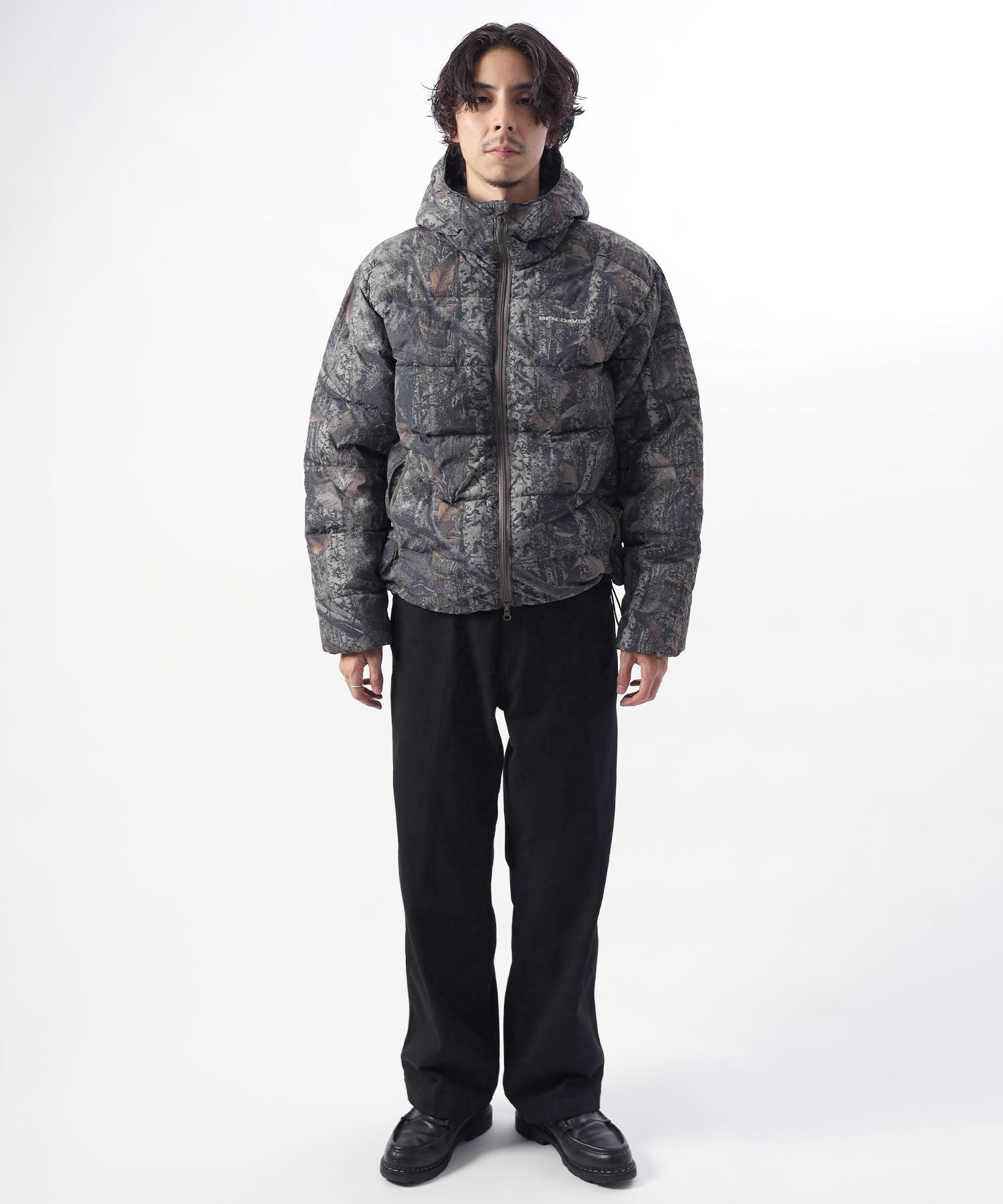 BD HOODED PUFFER JACKET / ダウンジャケット パッファー フード ユニセックス