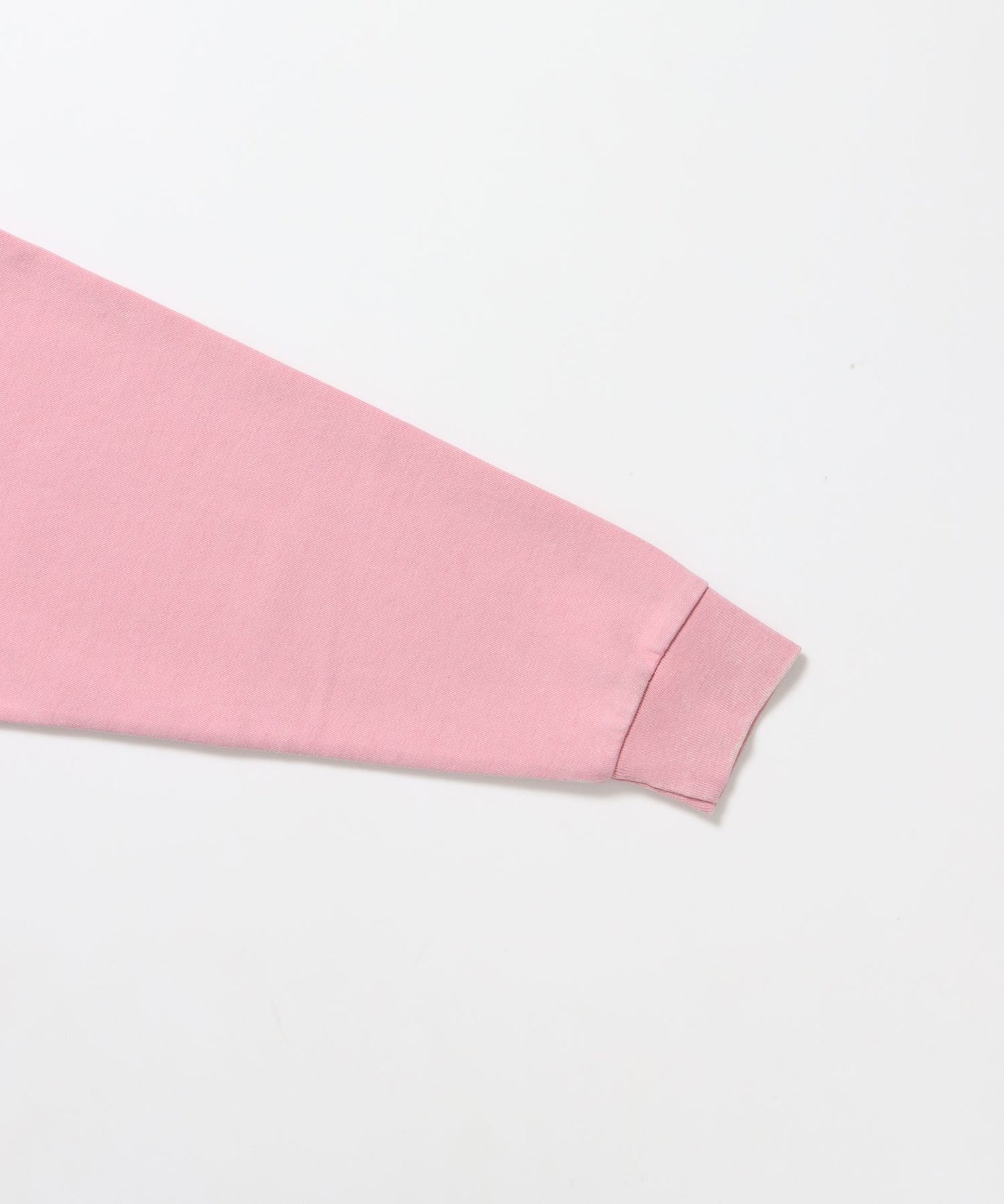 CUTOUT LETTER ZIP HOODY / オーバーサイズ ヘビーウェイト ジップパーカー フーディ ダブルジップ 刺繍 加工 【短丈】 ピンク