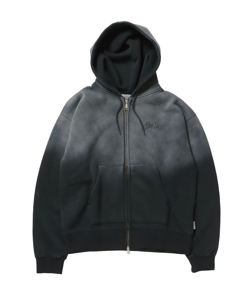 【BEN DAVIS(ベンデイビス)】GRAPHIC FADED ZIP HOODIE / ジップパーカー フーディ 裏起毛 ヘビーウェイト プリント 加工 柄19