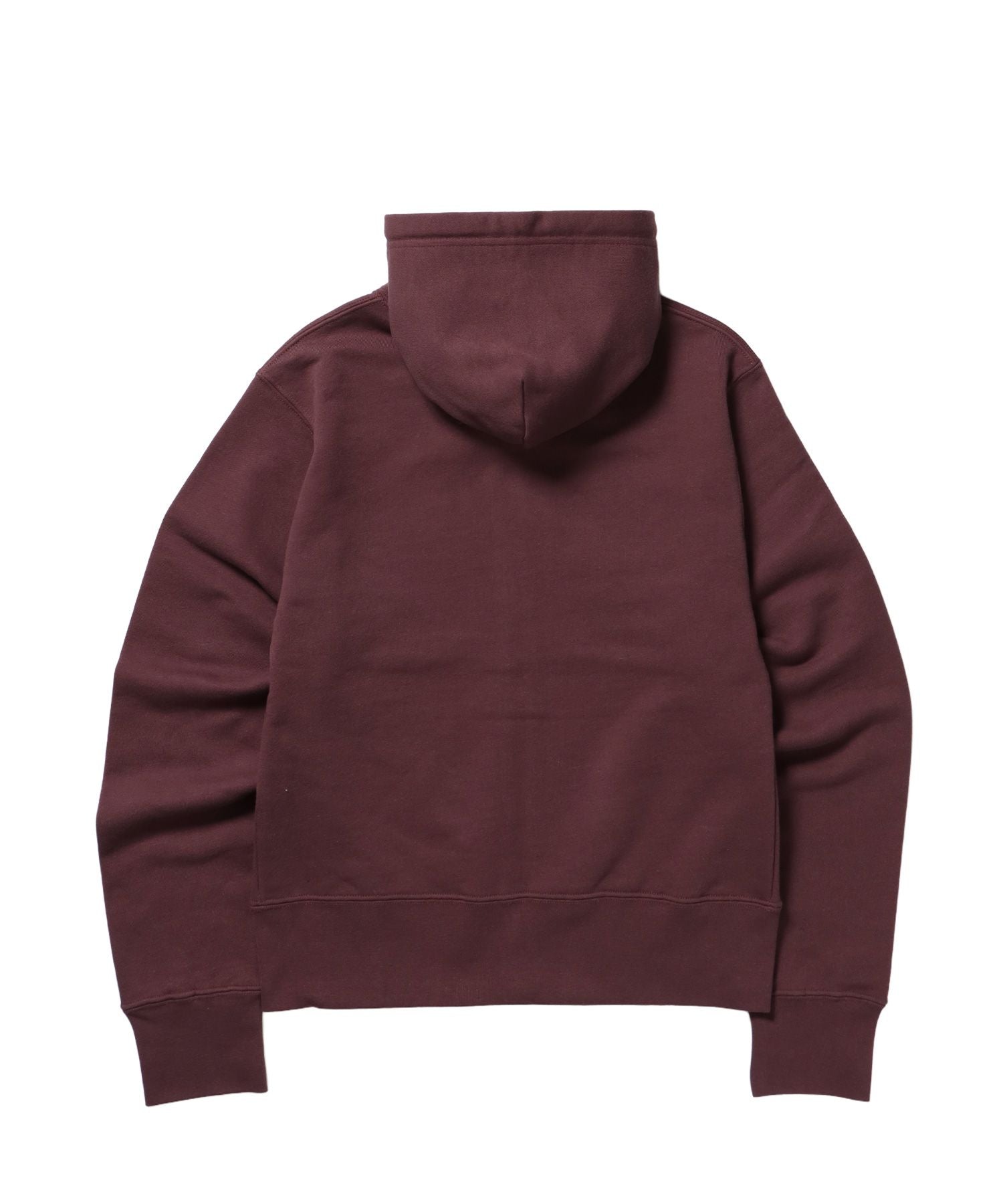 sqnz logo pt zip p/k /ジップパーカー フーディ 裏毛 ワンポイント ダブルジップ 花柄 星柄 モカ