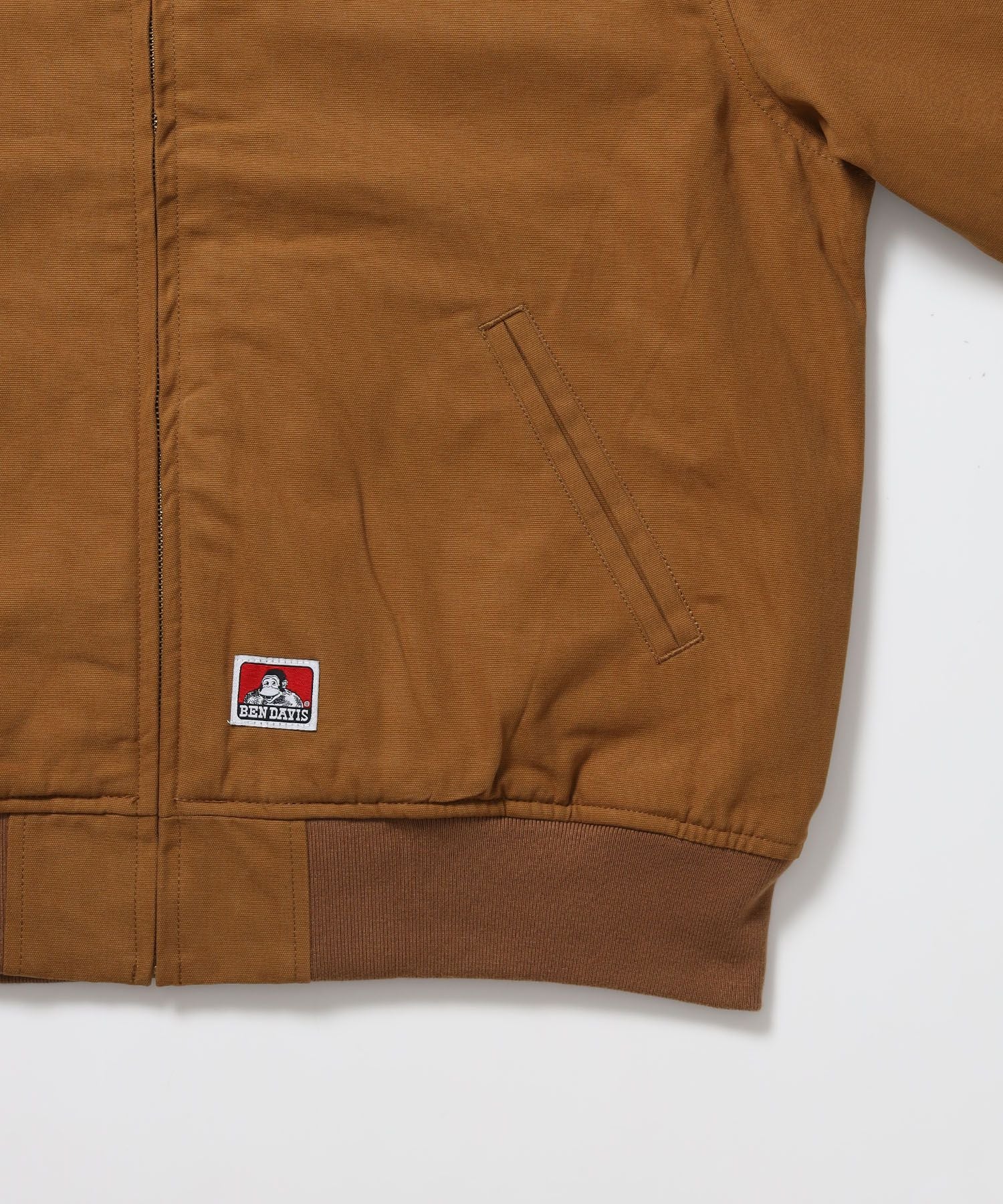 COTTON DUCK SOUVENIR JACKET / スーベニア 刺繍 フライトジャケット ユニセックス 裏地付き アウター ベージュ