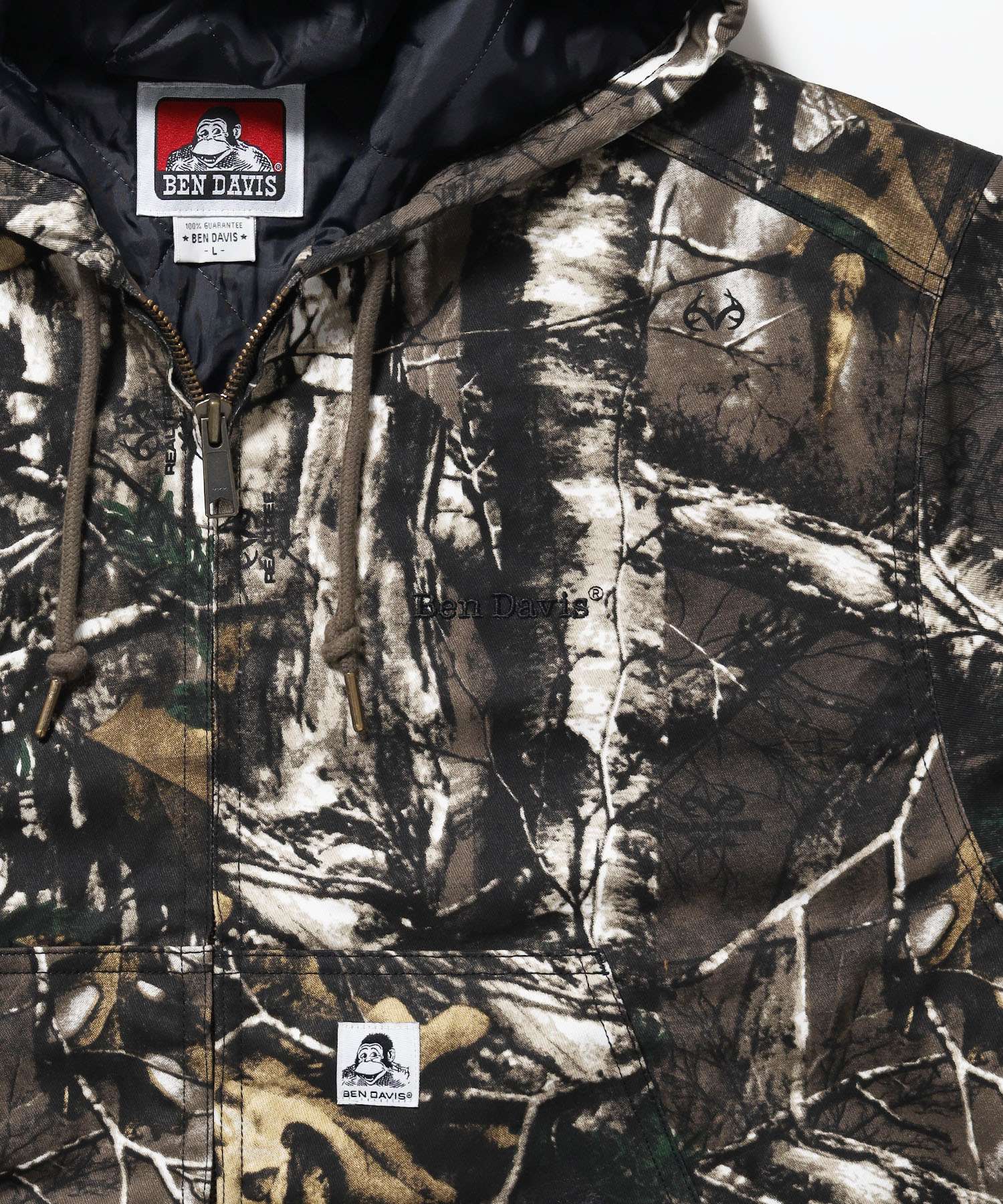 WORKERS PARKA / フーデッドワークジャケット ダブルジップ キルティング裏地 アウター ポケット ワーク ユニセックス