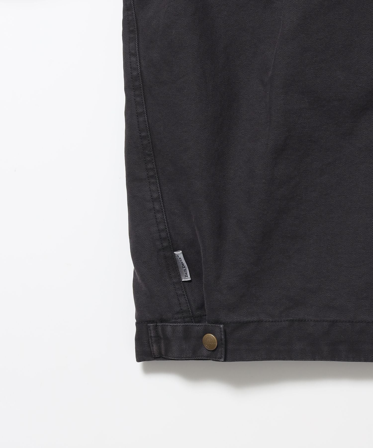 ZIP FRONT TRUCKER JACKET / トラッカージャケット コーデュロイ衿 ショート丈 中綿キルティング アウター ユニセックス