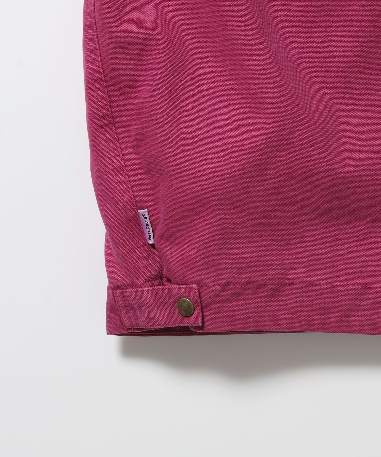ZIP FRONT TRUCKER JACKET / トラッカージャケット コーデュロイ衿 ショート丈 中綿キルティング アウター ユニセックス