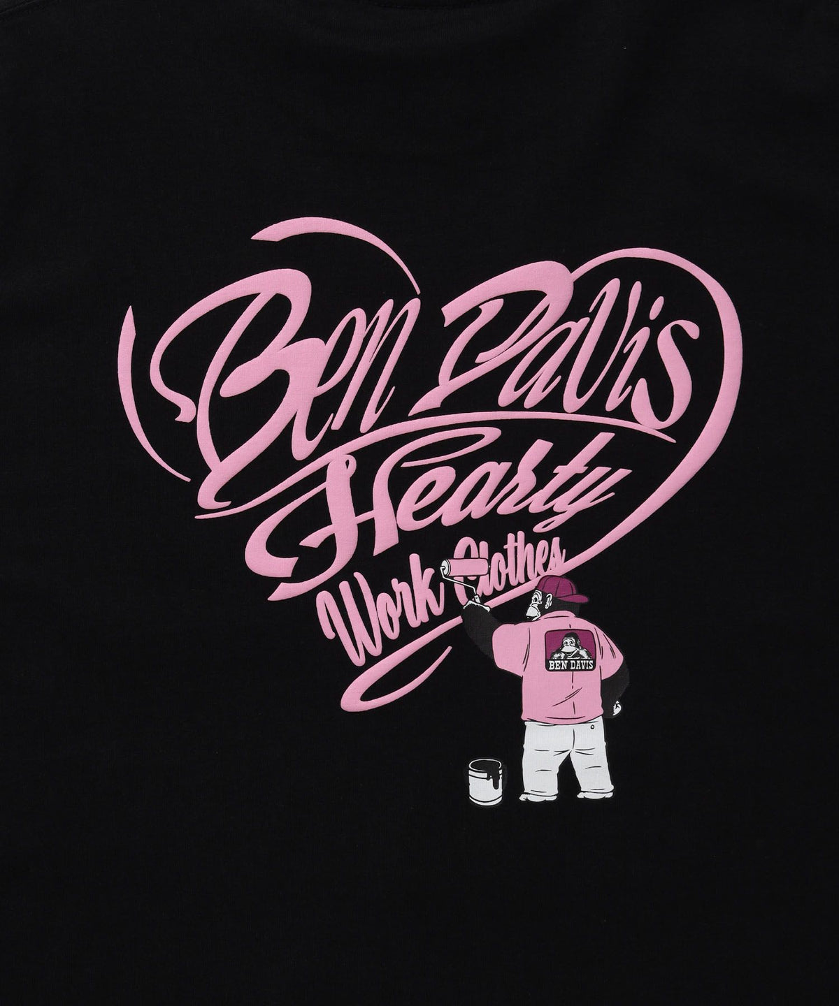 GRAPHIC WIDE L/S TEE / ワイドシルエット グラフィック ロンT 長袖 ユニセックス ブラック